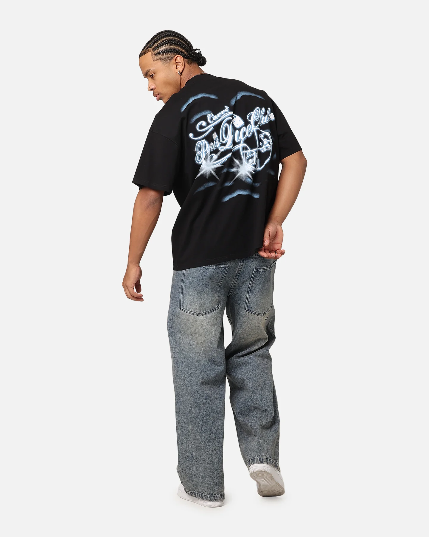 Carre Shoot Out Airbrush T-Shirt Black - Image 3