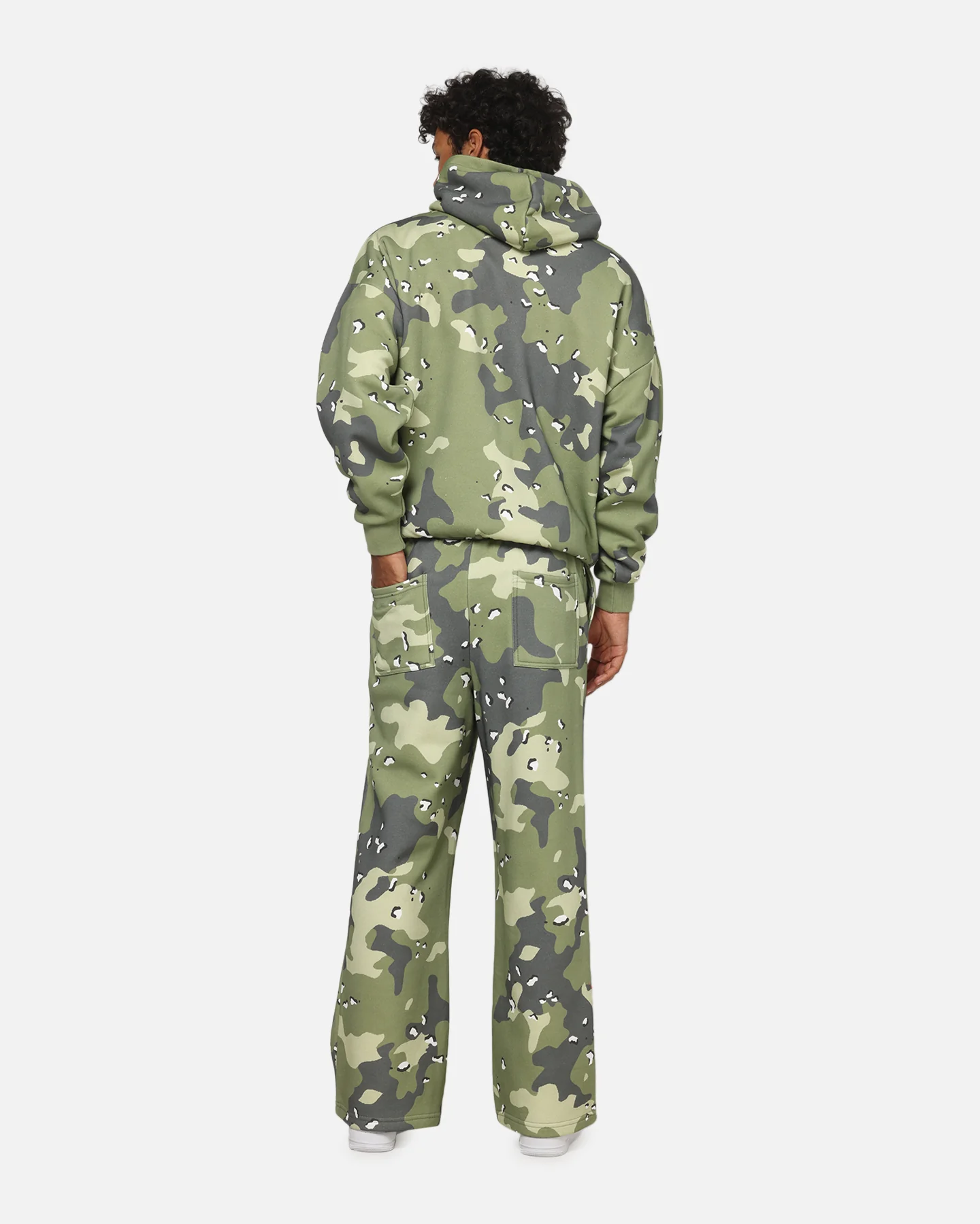 Carre Sideline Hoodie Green Camo - Image 4