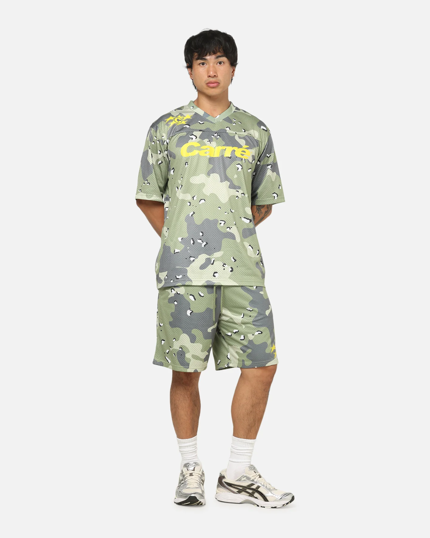 Carre Sideline Jersey T-Shirt Camo - Image 2