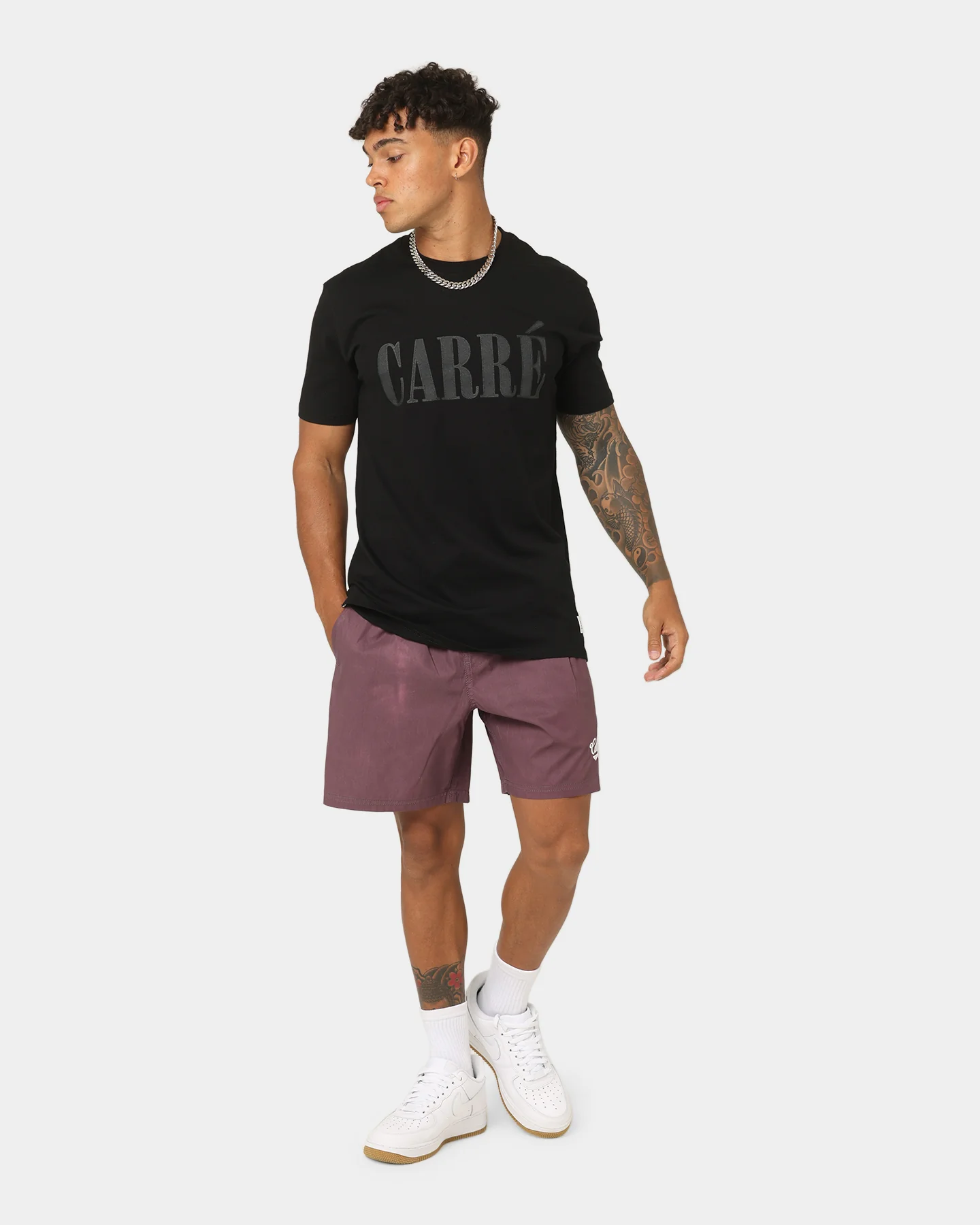 Carre Simplicité Reactive Shorts Black/Pink - Image 2