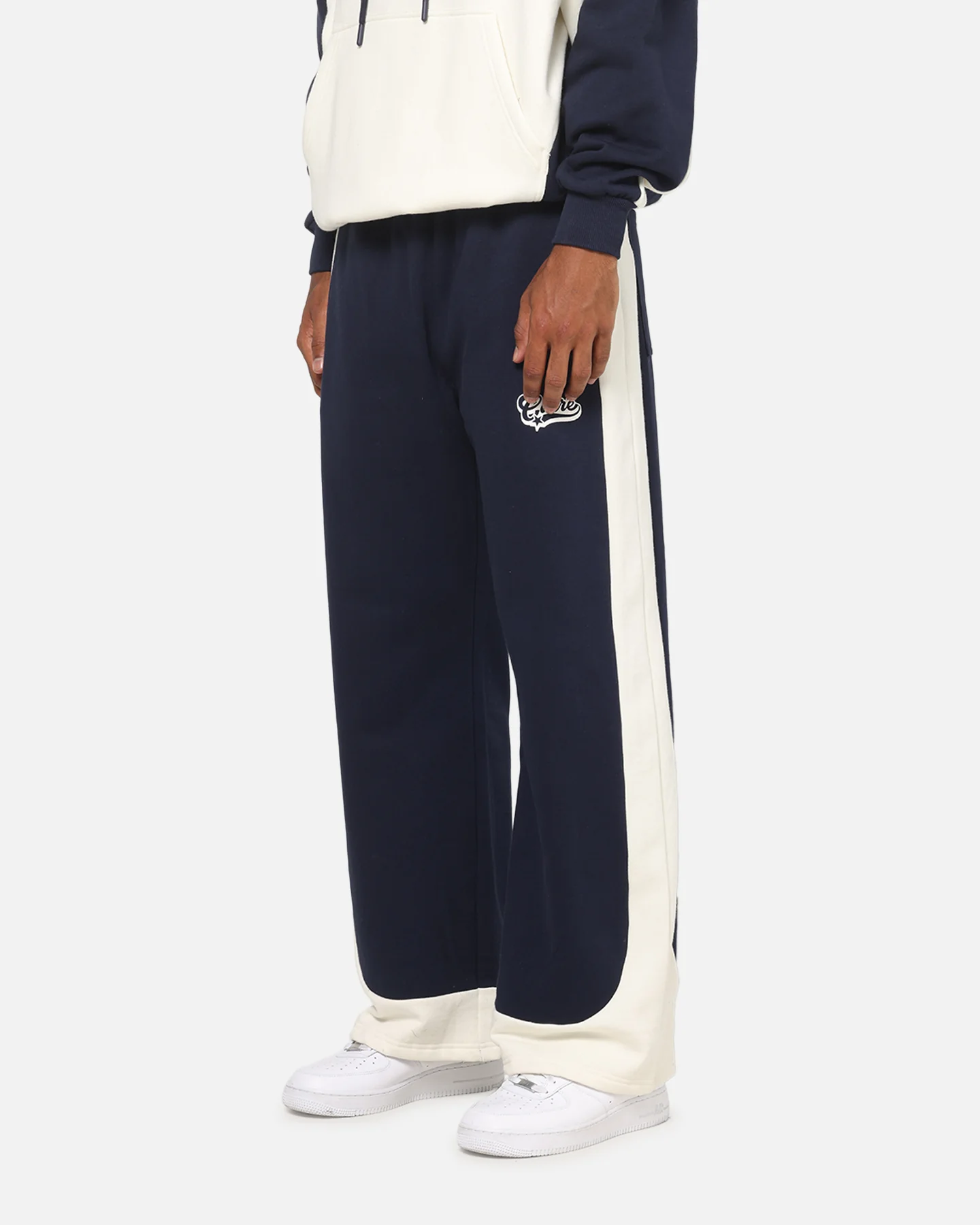 Carre Sport C Hoodie Navy/Off White - Image 5