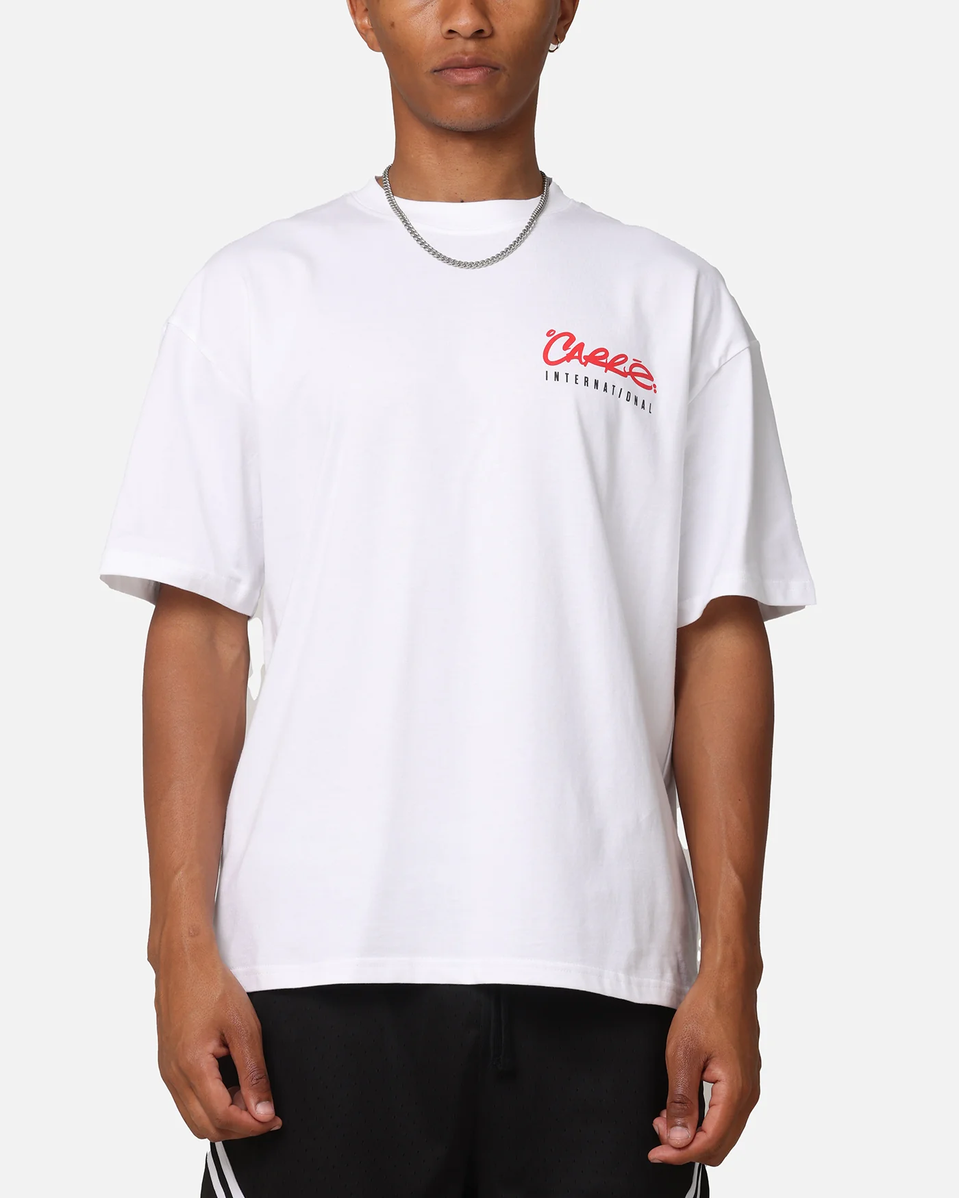Carre Spray T-Shirt White - Image 2