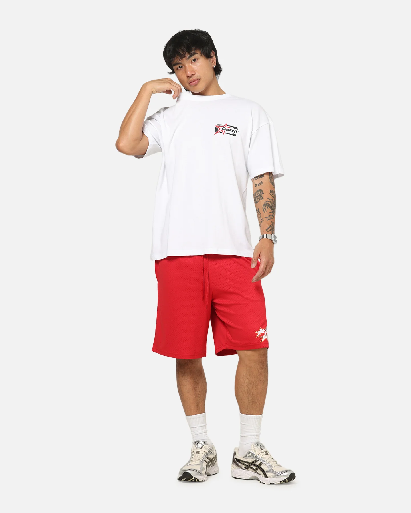 Carre Star Shooter T-Shirt White - Image 4