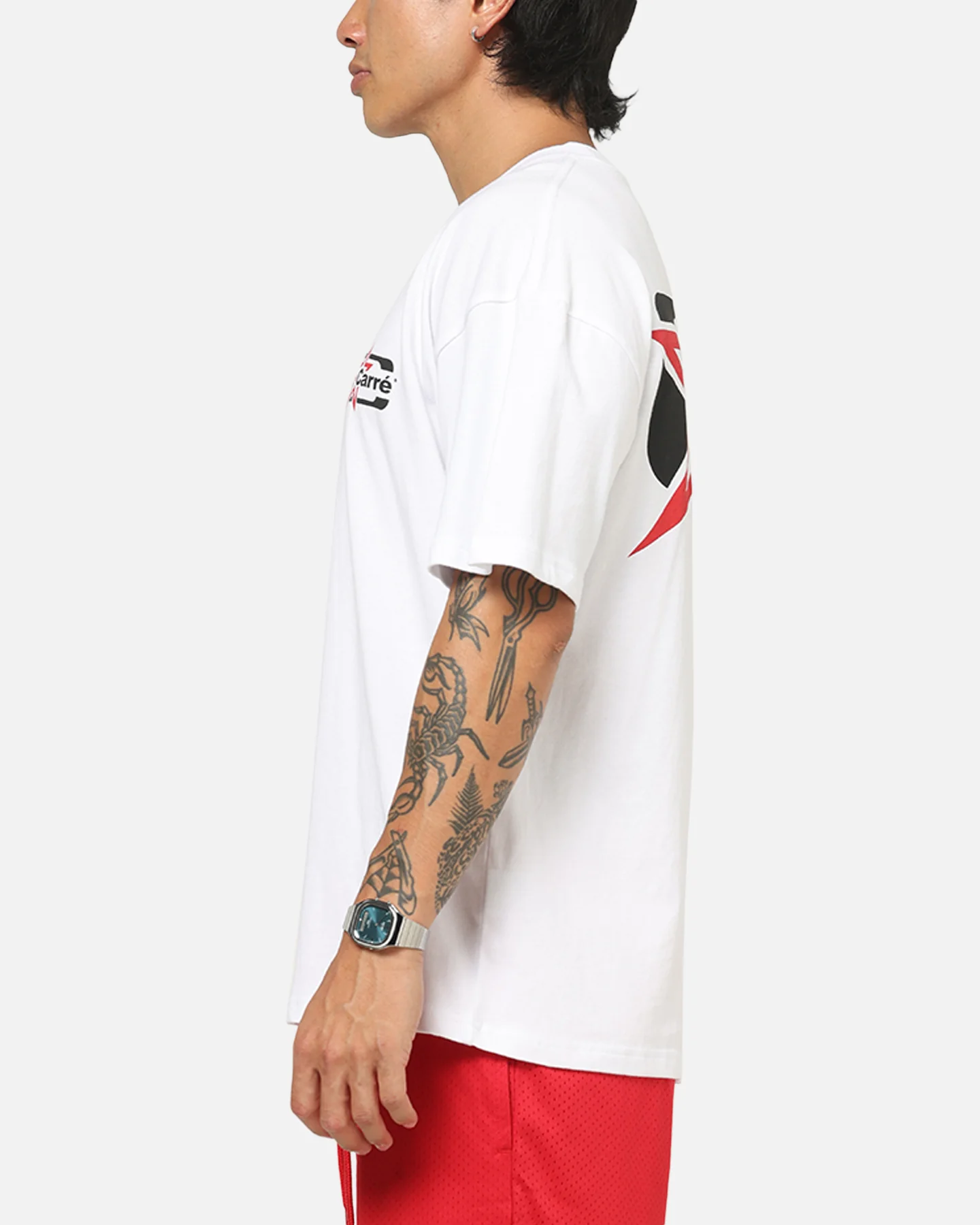 Carre Star Shooter T-Shirt White - Image 6