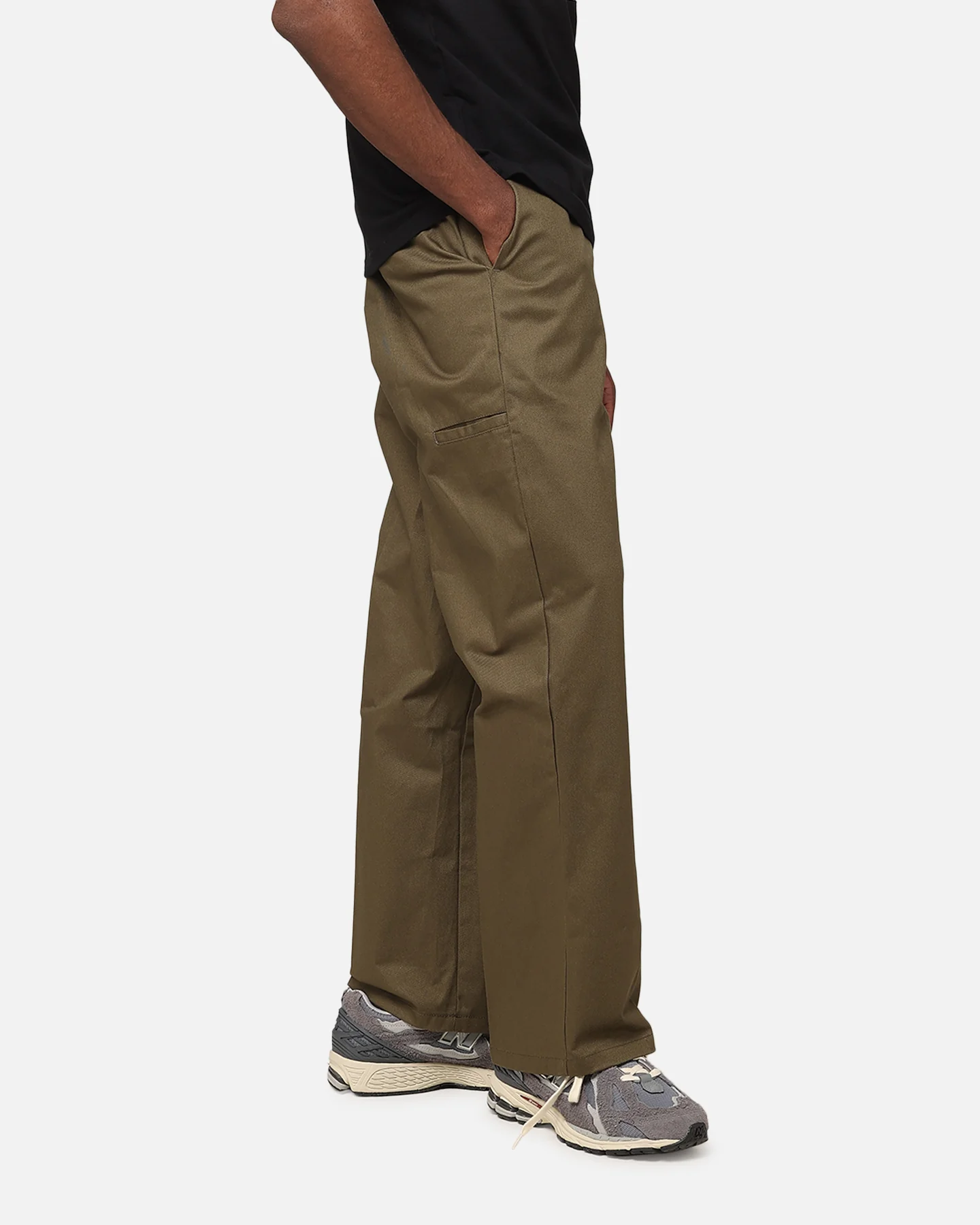 Carre Studio Baggy Pants Khaki - Image 5