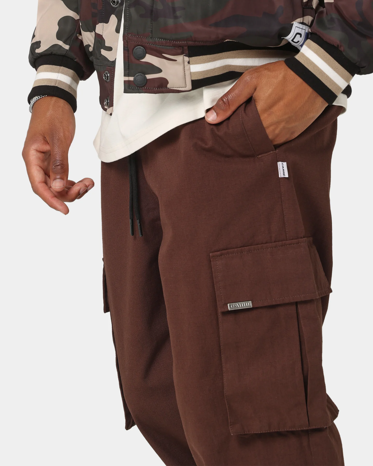 Carré Superior Cargo Jogger Dark Brown - Image 4