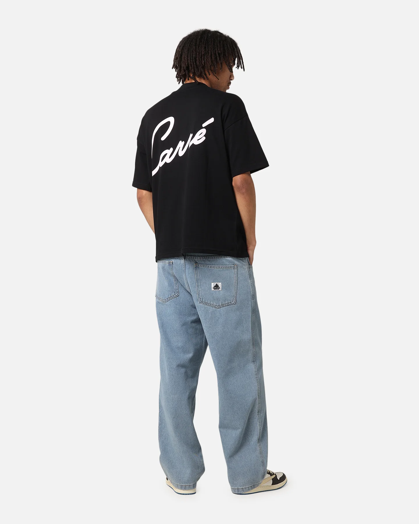 Carre Swifty T-Shirt Black/Pink - Image 3
