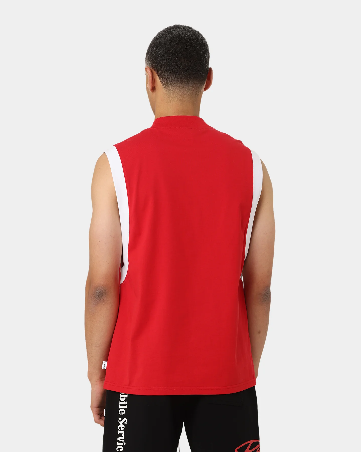 Carre Team Paris Muscle T-Shirt Red - Image 4