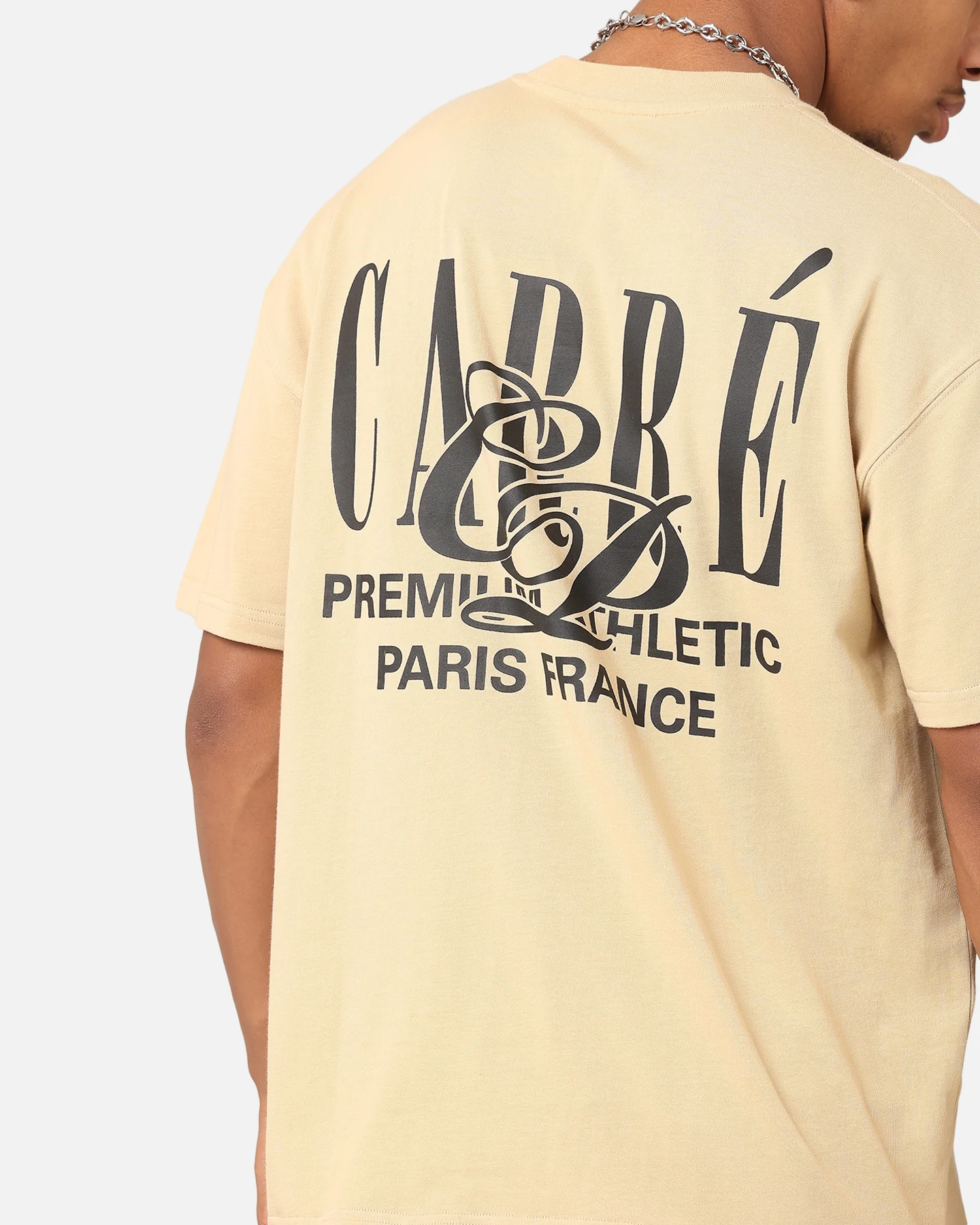 Carre Top Team T-Shirt Stone - Image 7