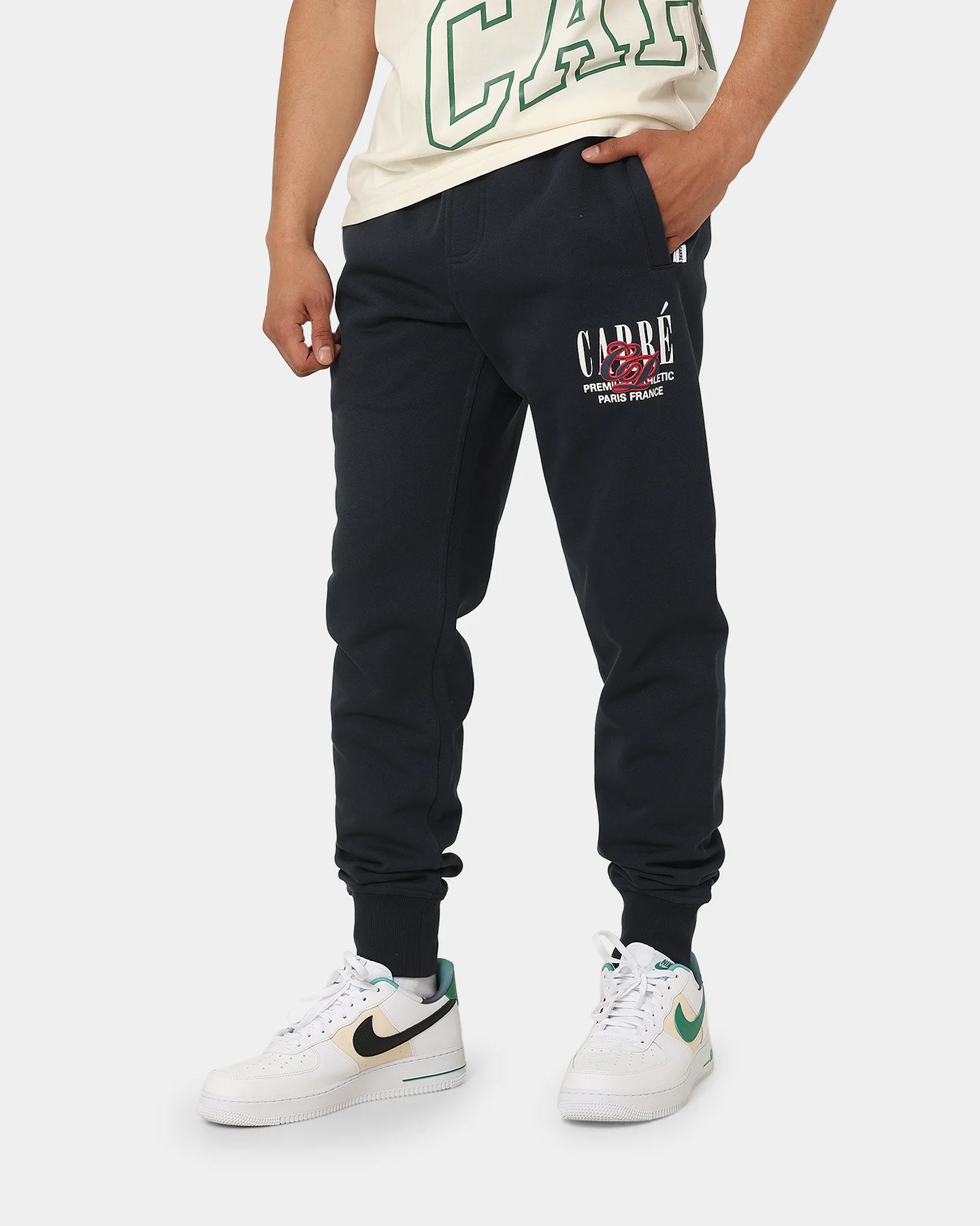 Carré Top Team Trackpants Navy - Image 6