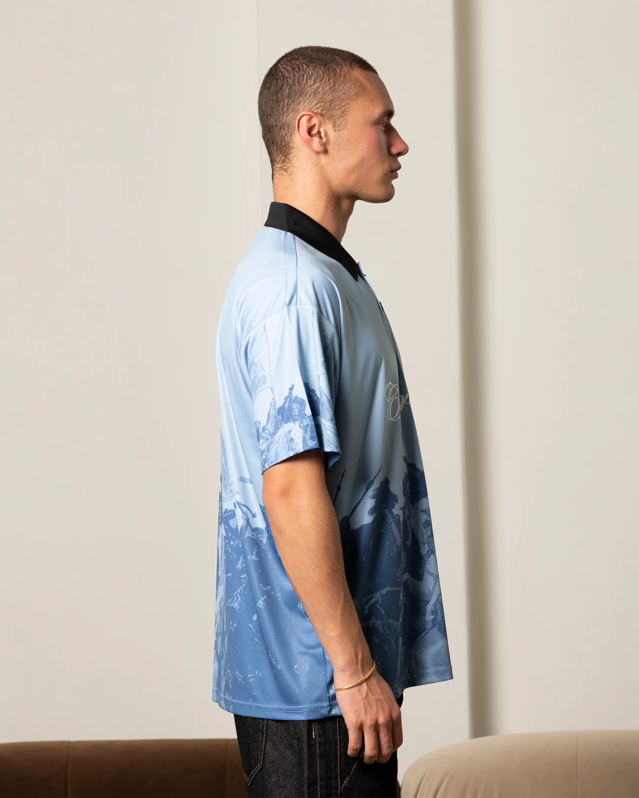 Carre Victory Short Sleeve Jersey Light Blue - Image 5