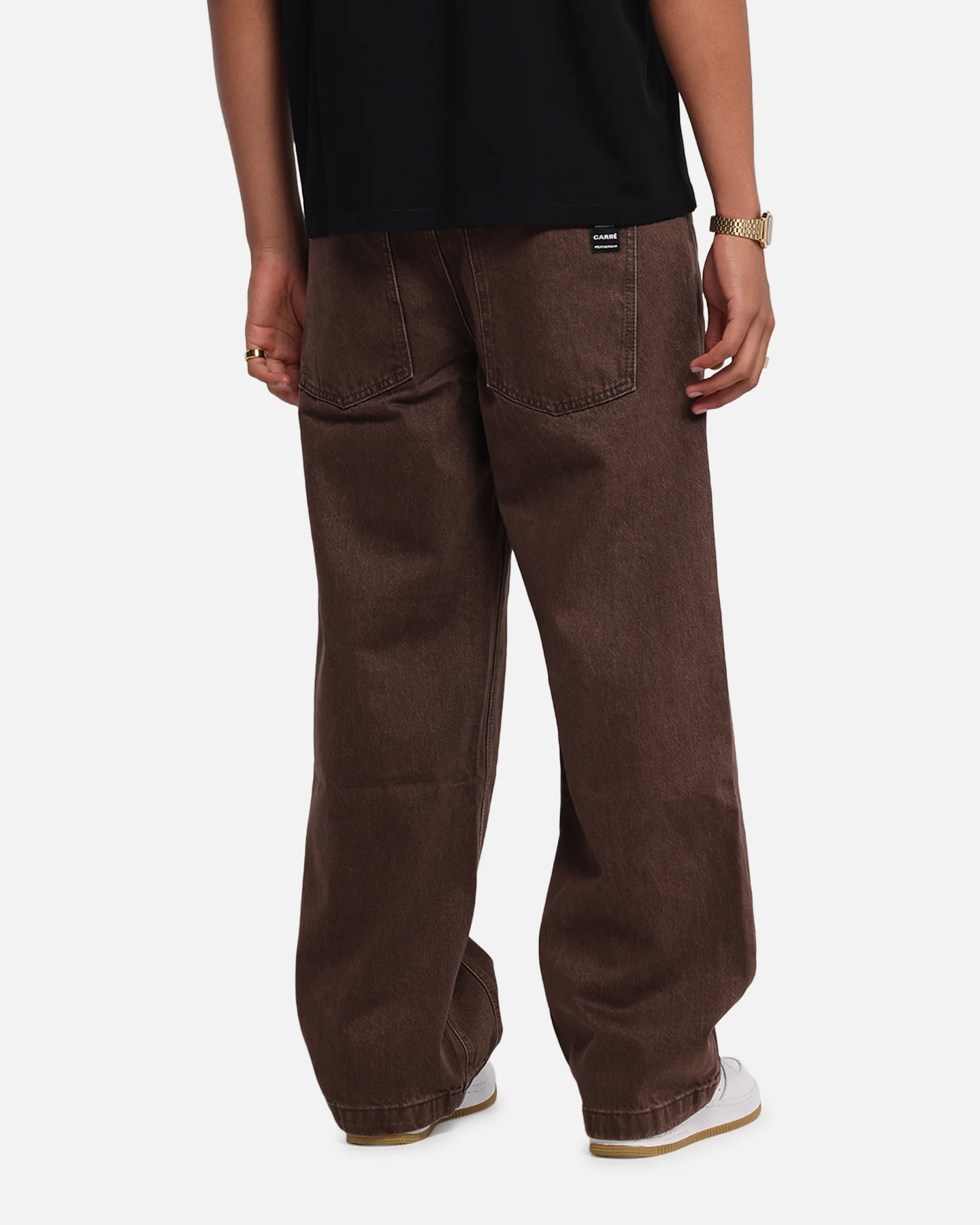 Carre Weathergear Carpenter Jeans Brown - Image 5