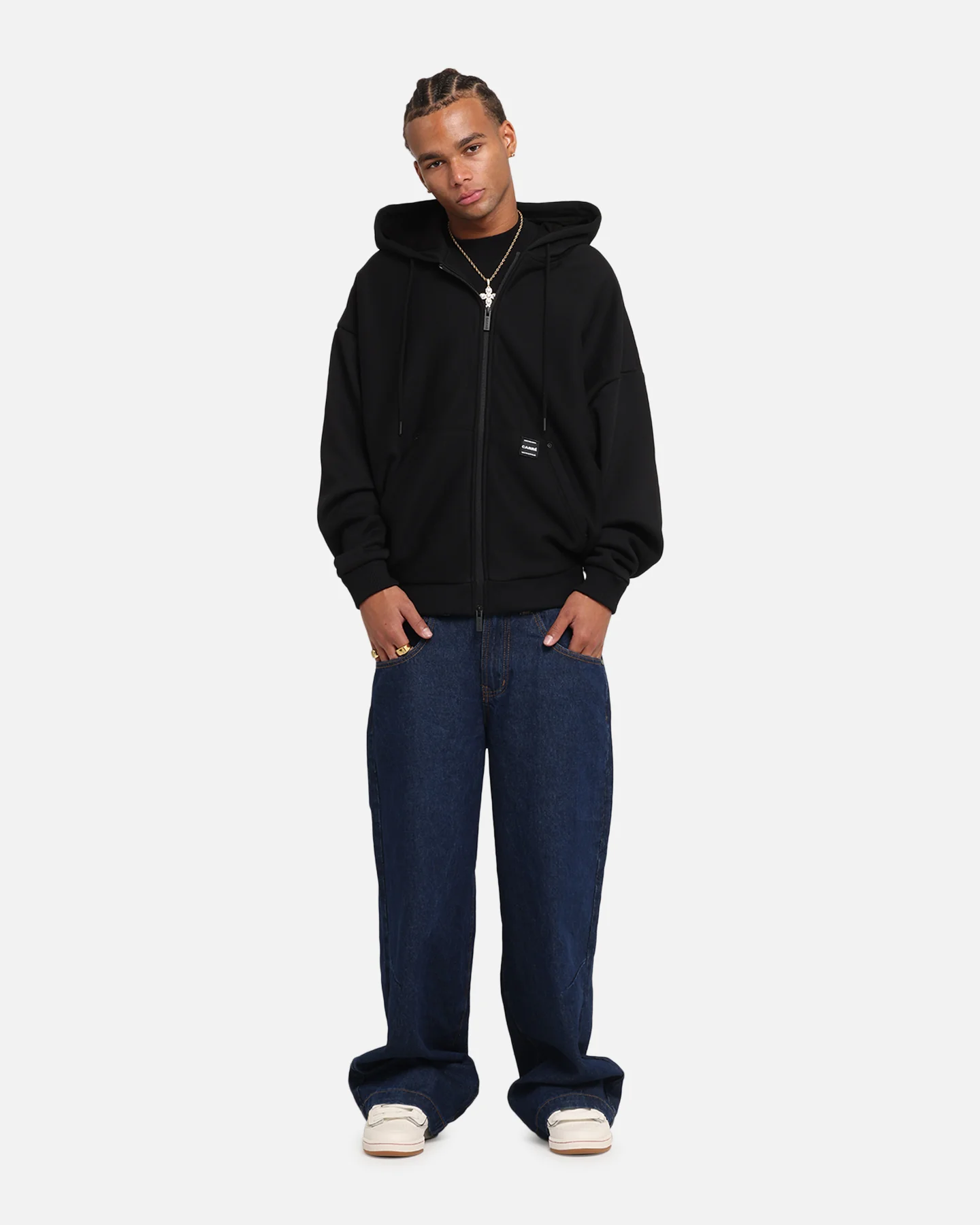 Carre Weatherwear Hoodie Black - Image 2