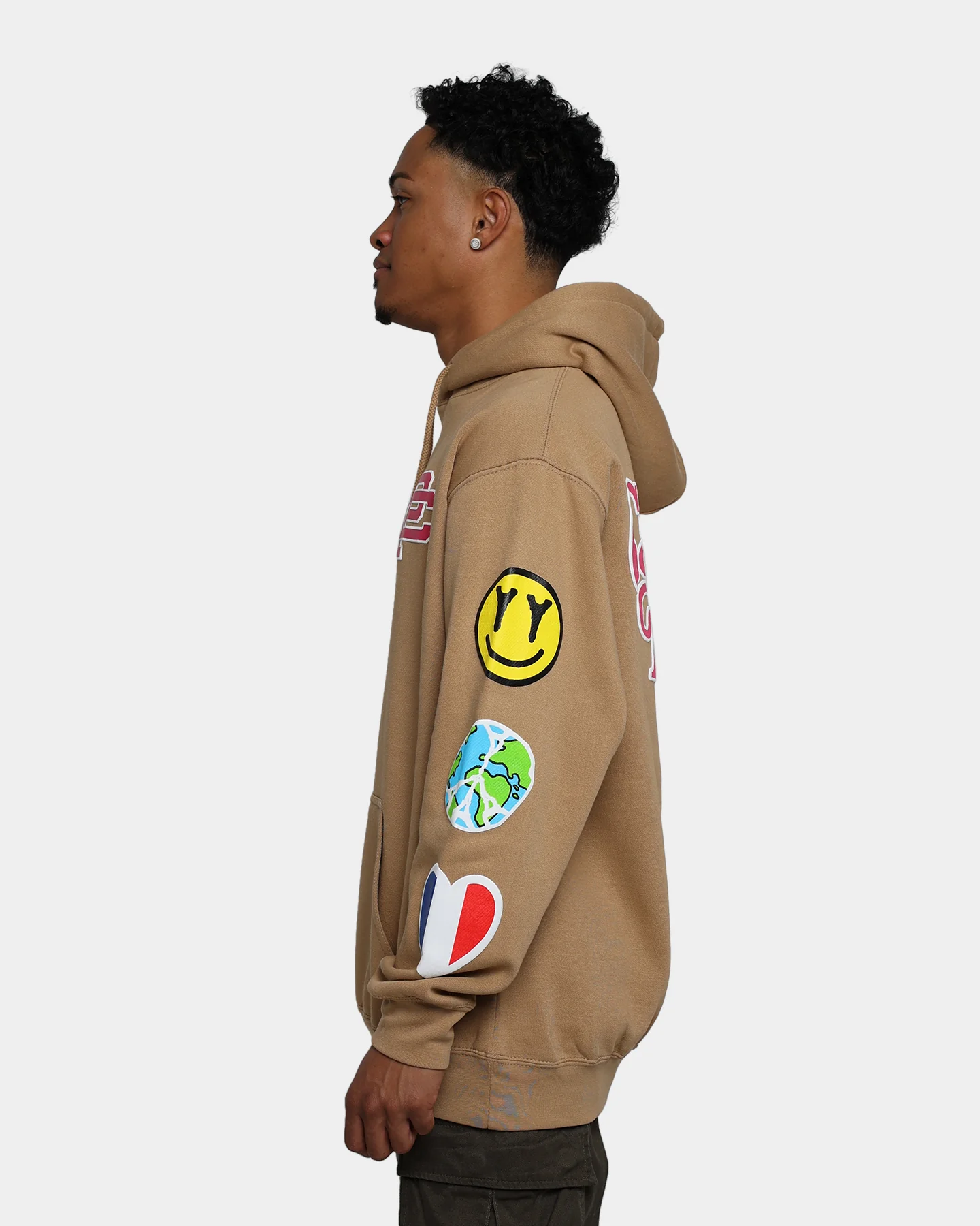 Carré Worldwide Essential Hoodie Sandstone - Image 7