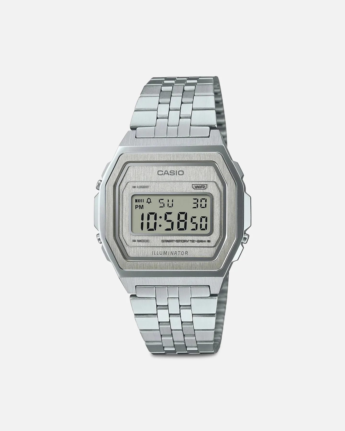 Casio A1000A-7D Watch Silver