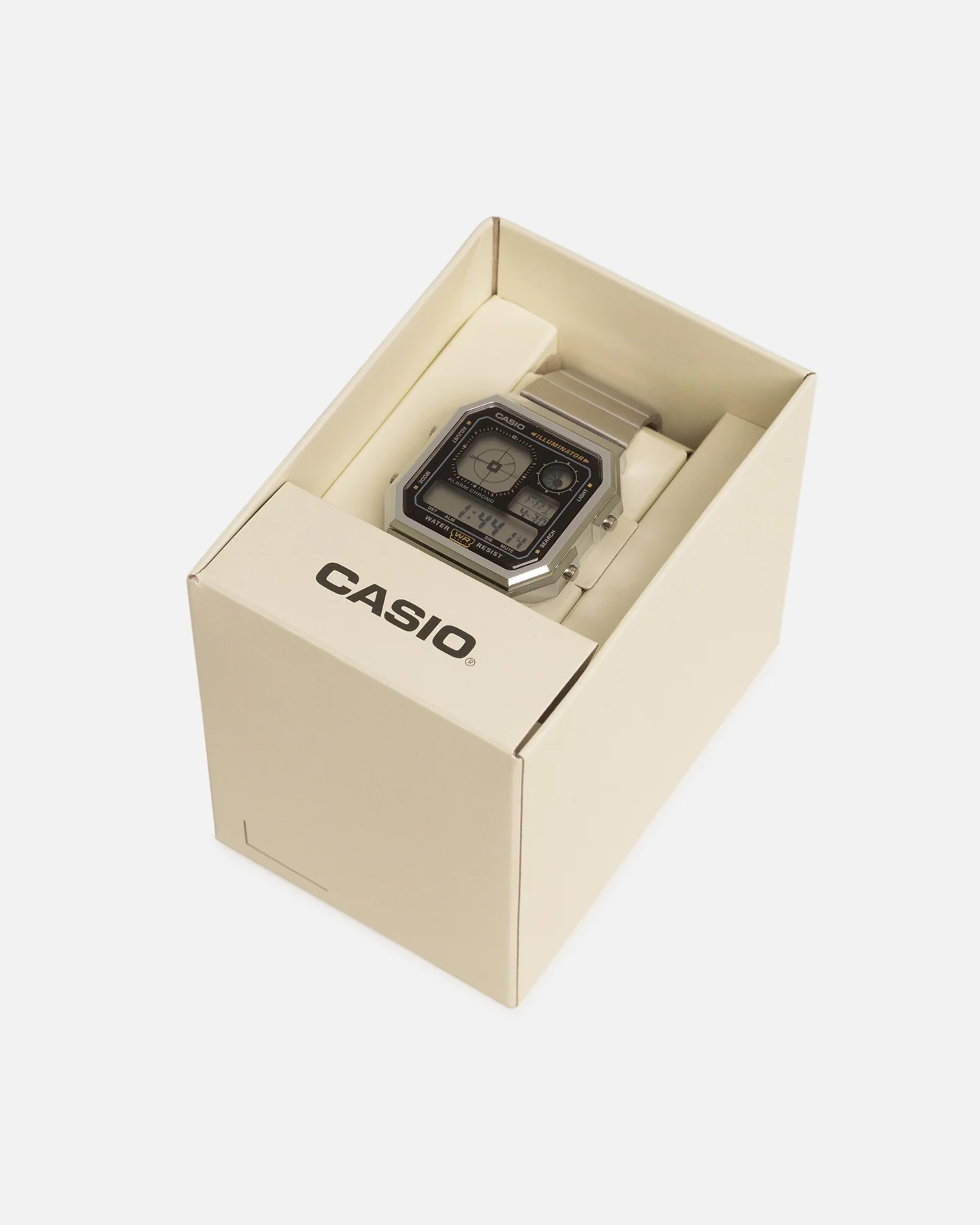 Casio A130WE-1A Watch Silver - Image 3