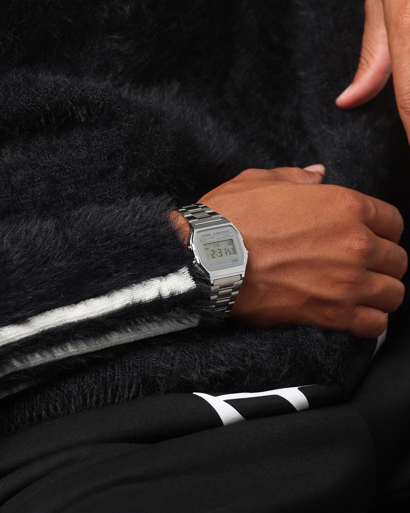 Casio A158WEA-7D Watch Silver/Silver - Image 2