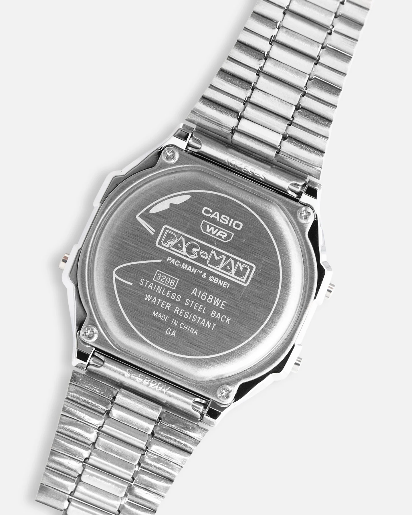 Casio A168WEPC-7A X Pac-Man Watch Silver - Image 7