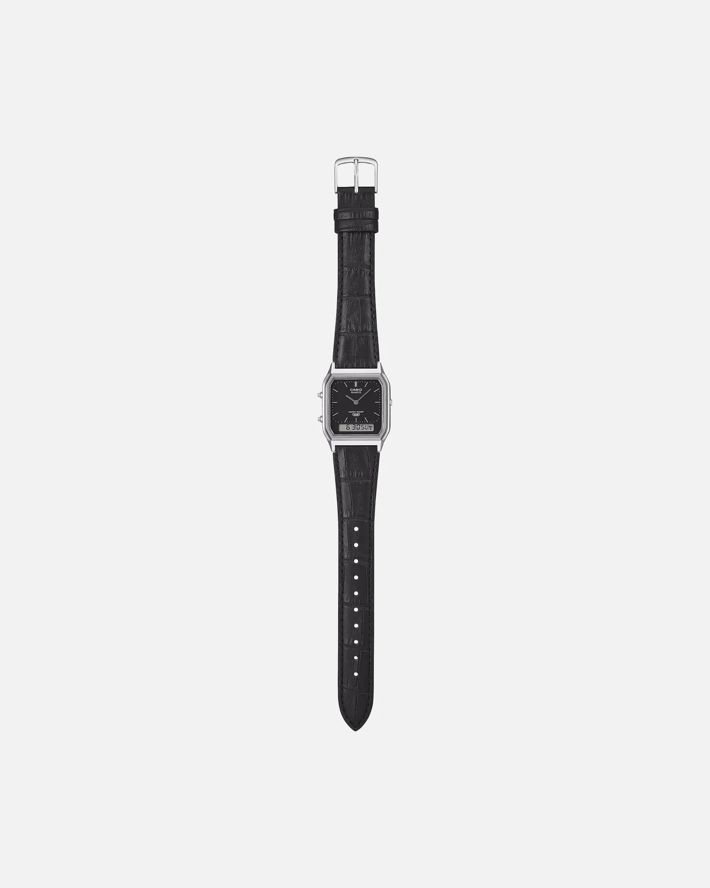 Casio AQ230EL-1A Watch Silver/Black - Image 5