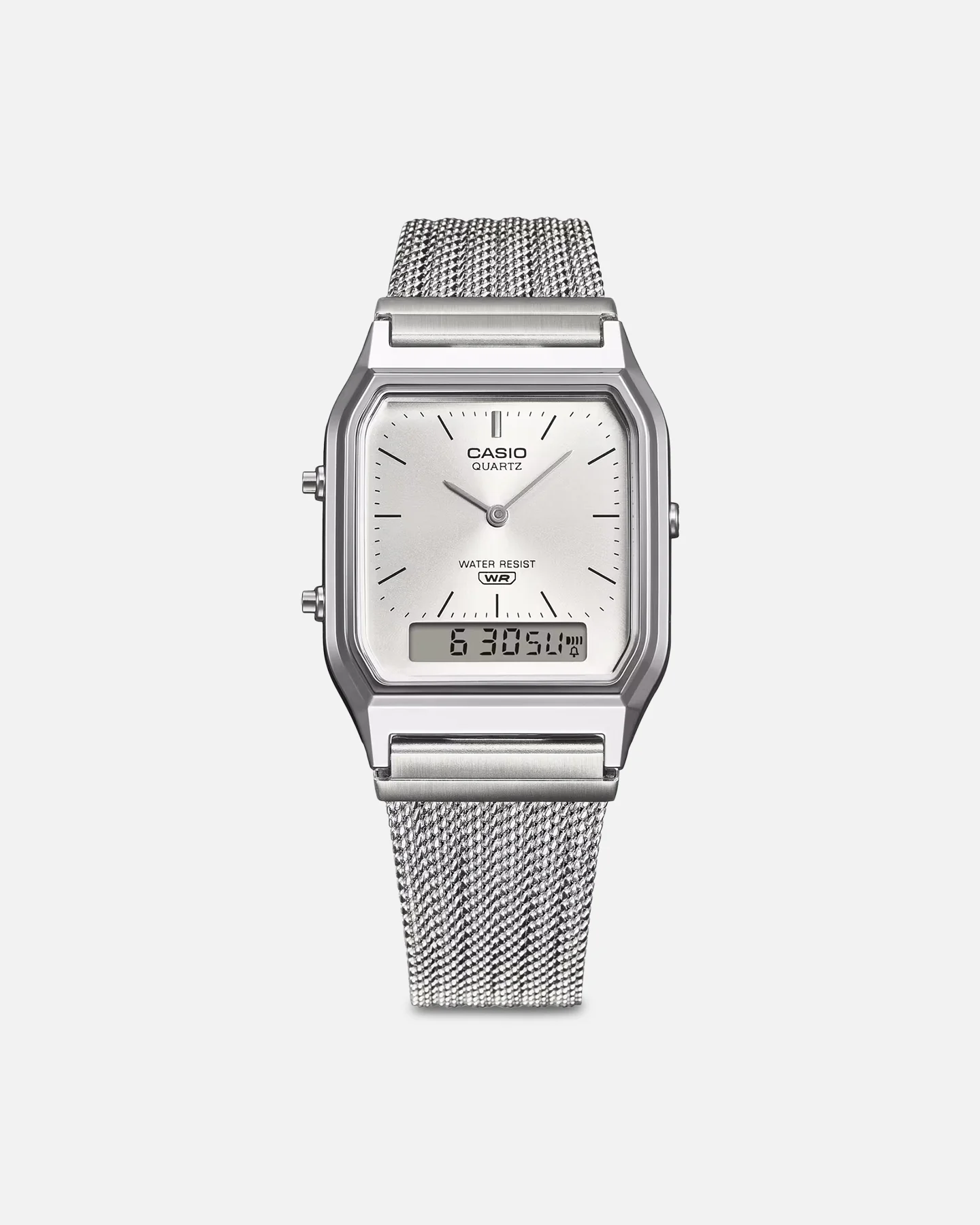 Casio AQ230EM-7A Watch Silver/Silver - Image 6