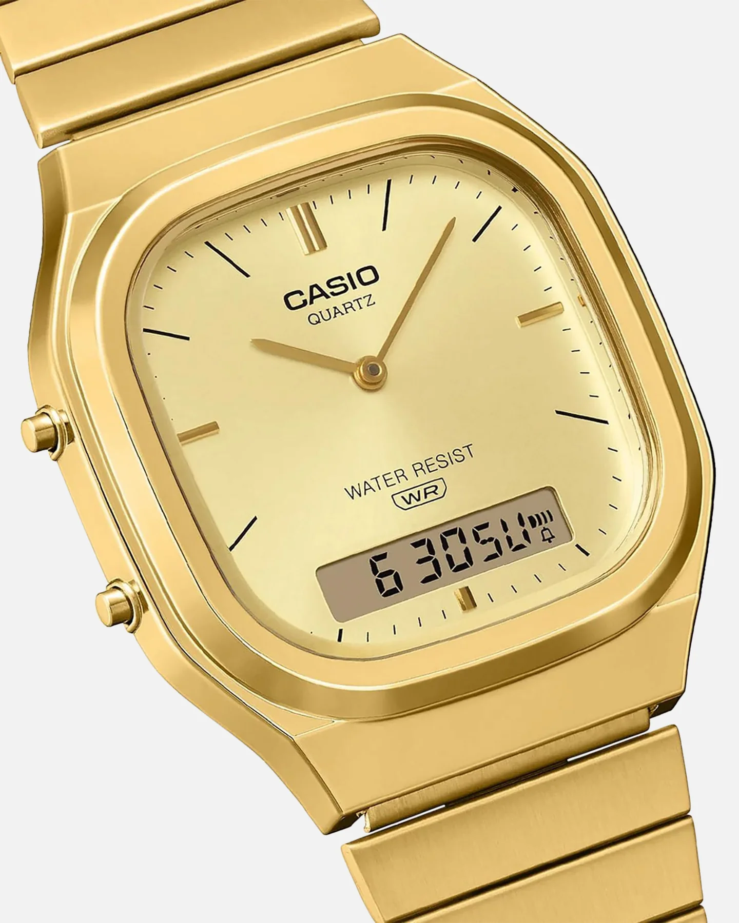 Casio AQ240EG-9A Watch Gold/Gold - Image 3