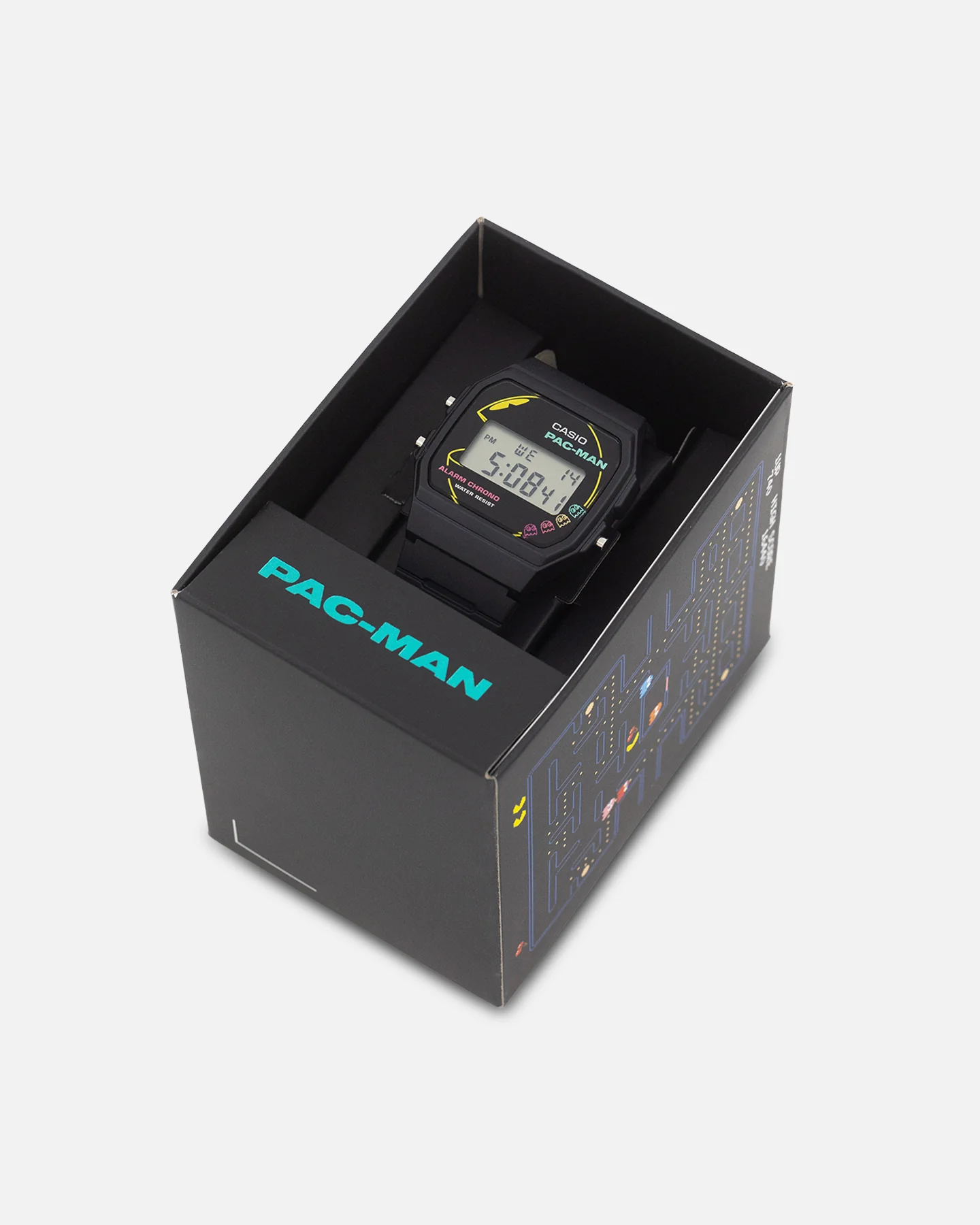 Casio F91WPC-1A X Pac-Man Watch Black - Image 4