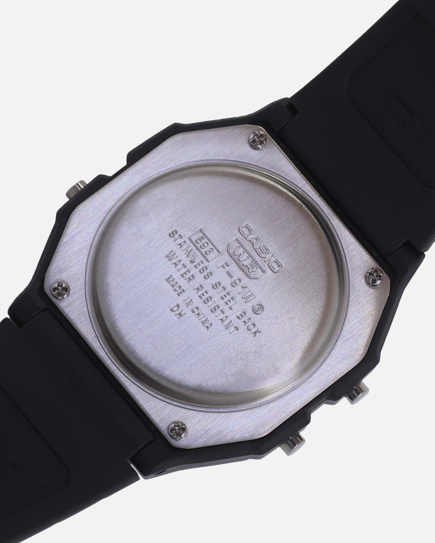 Casio F91WB-8A Watch Black - Image 5