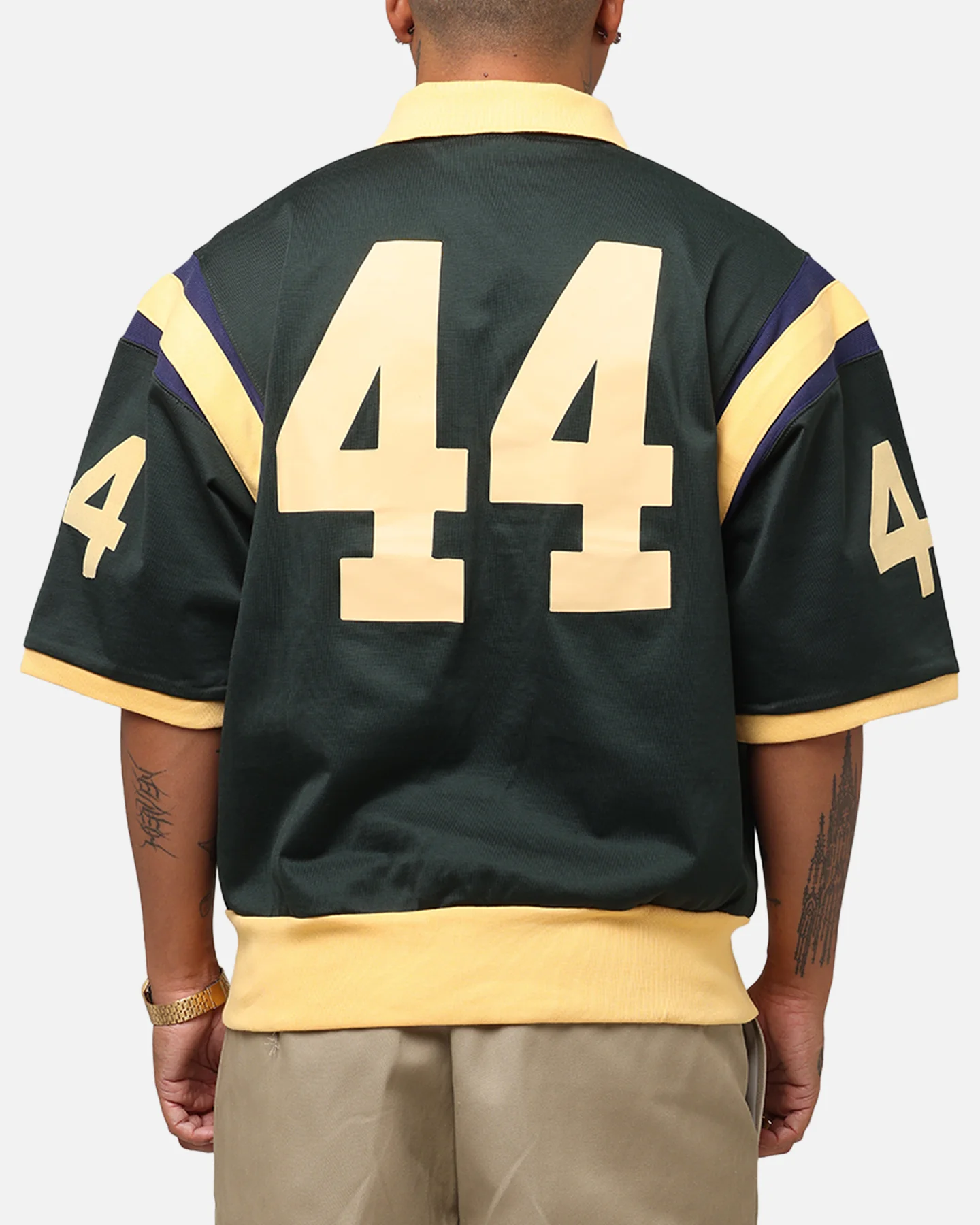 Champion 50's Pool Boy Shirt Dark Green - Image 2