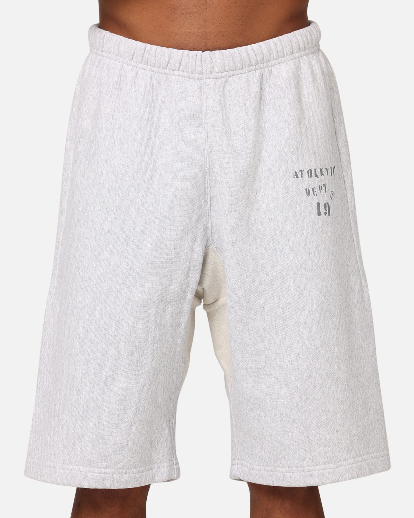 Champion 50's RW Fleece Shorts Oxford Grey Heather - Image 7
