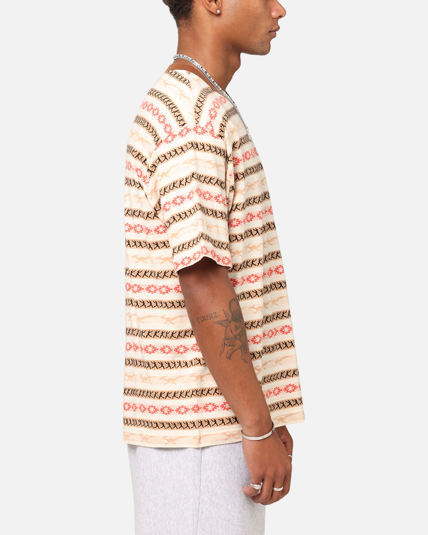 Champion Chimayo Jacquard T-Shirt Sandalwood Red - Image 4
