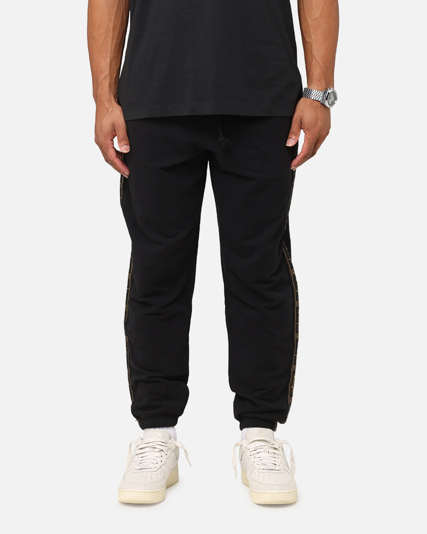 Champion Lux Taping Joggers Black - Image 6