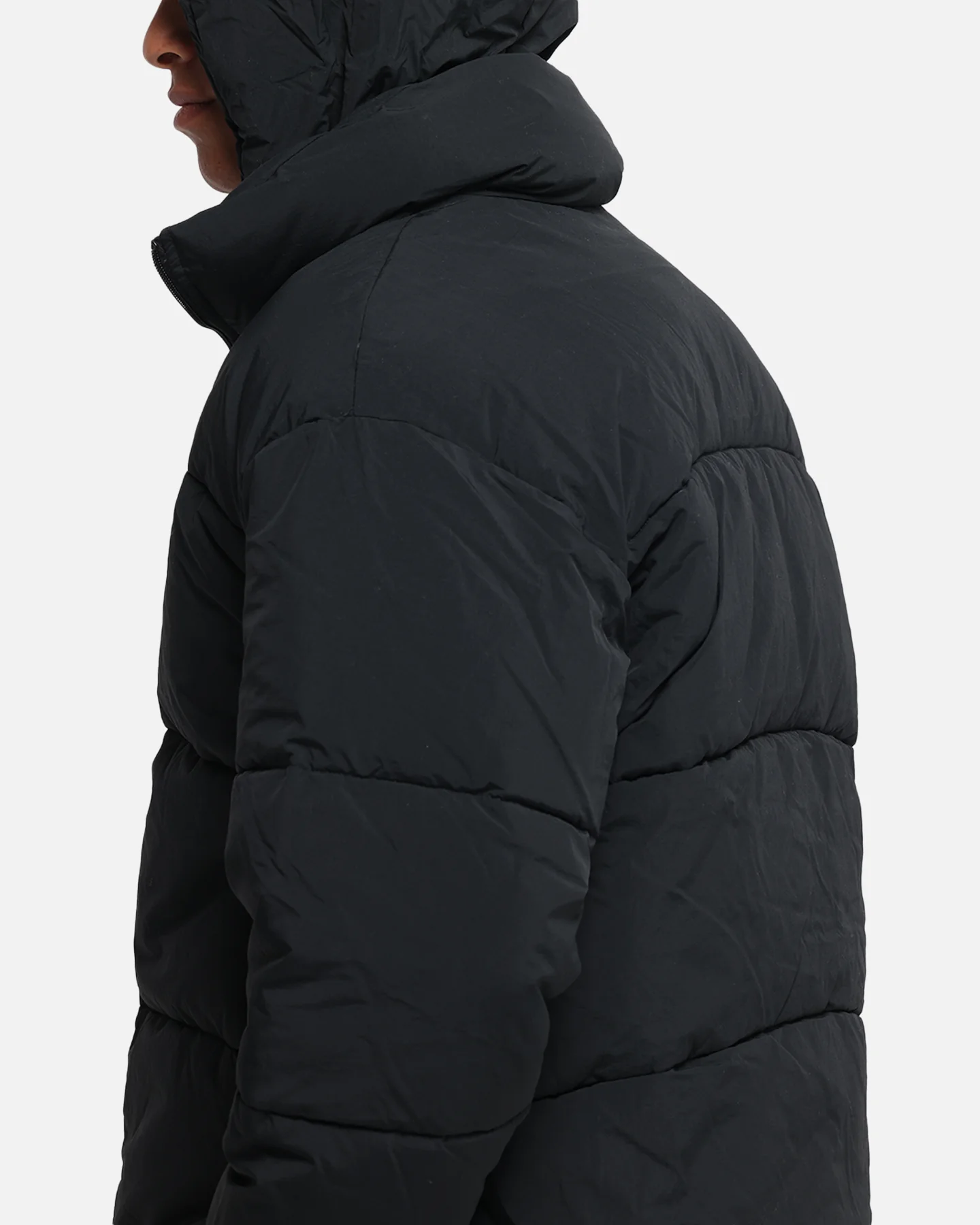 Champion Reb Puffer Jacket Black - Image 8