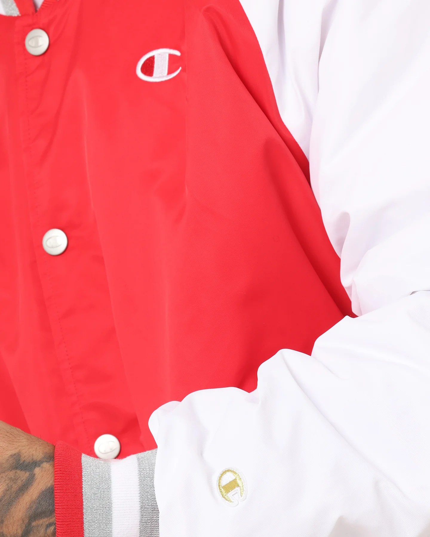 Champion Rebel USA Letterman Jacket Red Spark Csi - Image 9