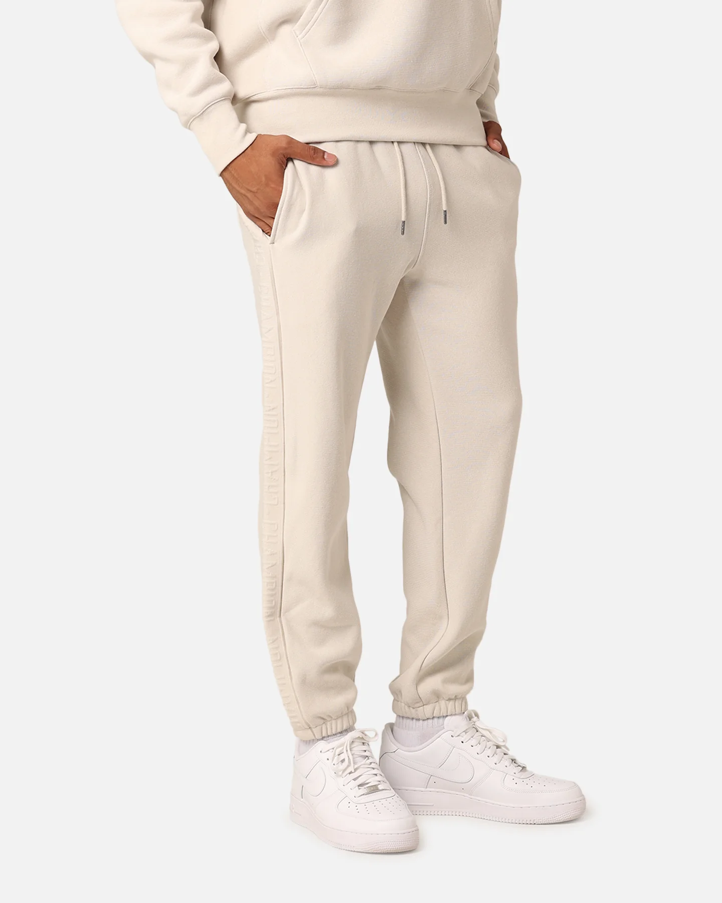 Champion Reverse Weave Terry Tape Jogger Stone - Image 5