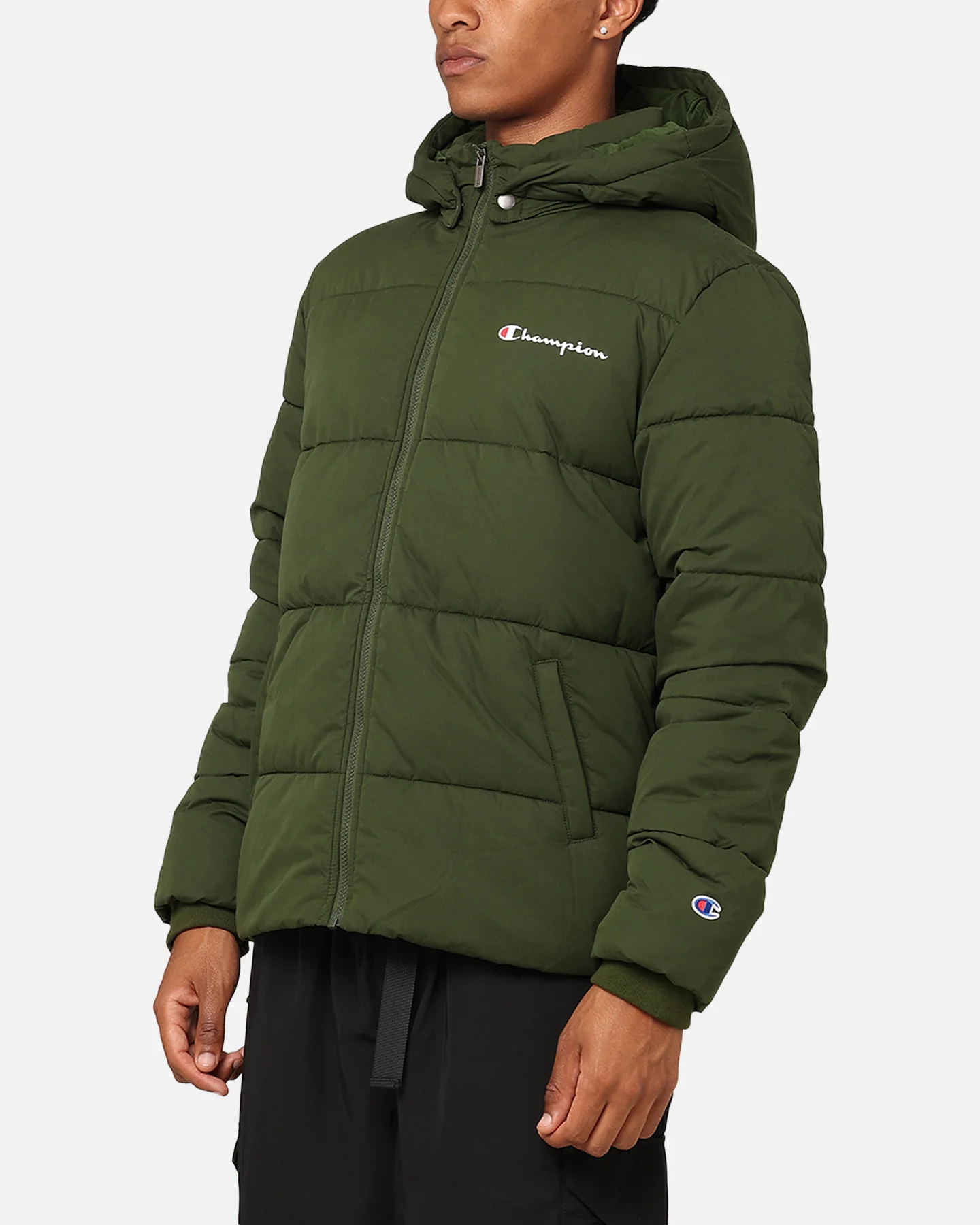 Champion Rochester Athletic Puffer Jacket Young Night - Image 5