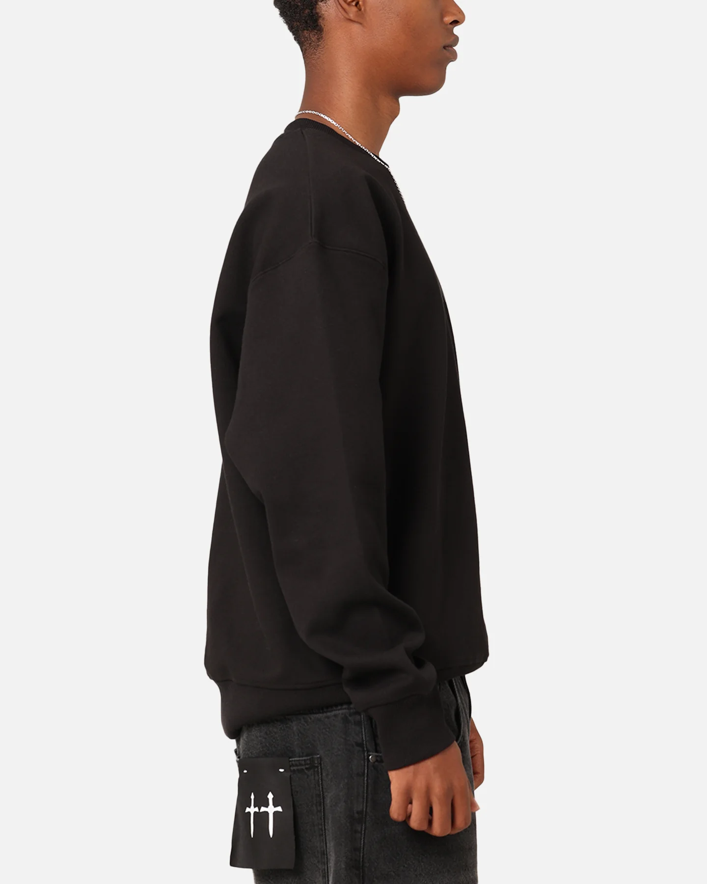 Champion Rochester Base Crewneck Black - Image 4