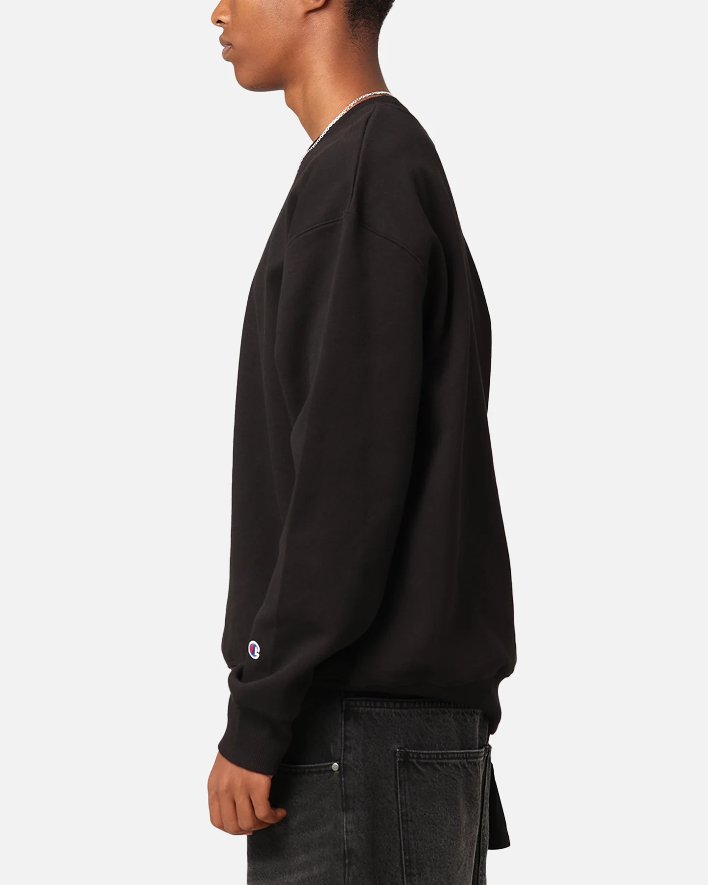 Champion Rochester Base Crewneck Black - Image 5