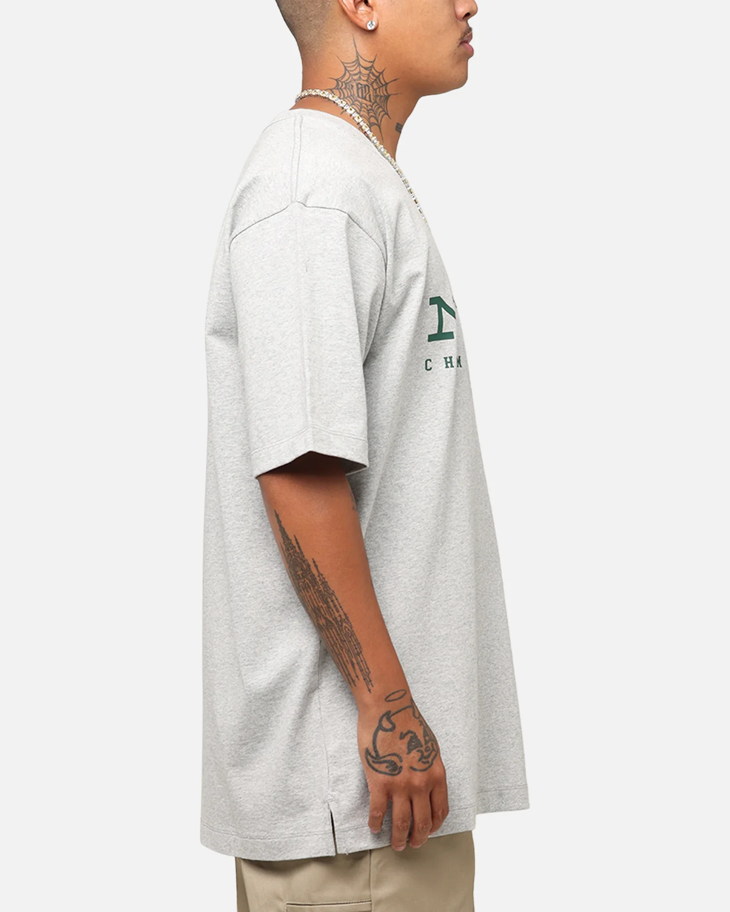 Champion Rochester Graphic T-Shirt Grey - Image 4