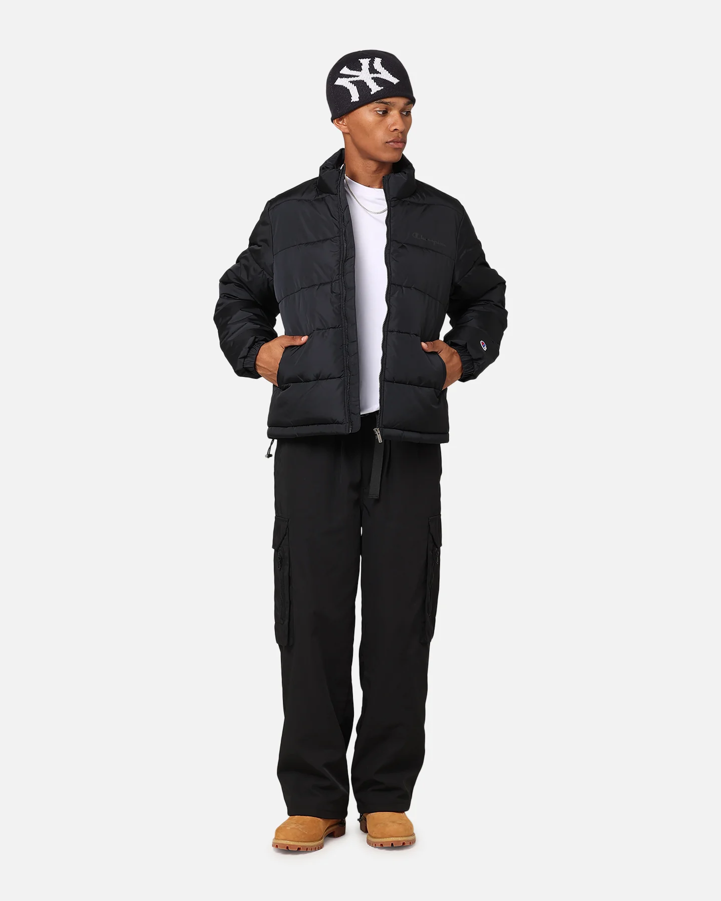 Champion Rochester Padded Puffer Black - Image 2