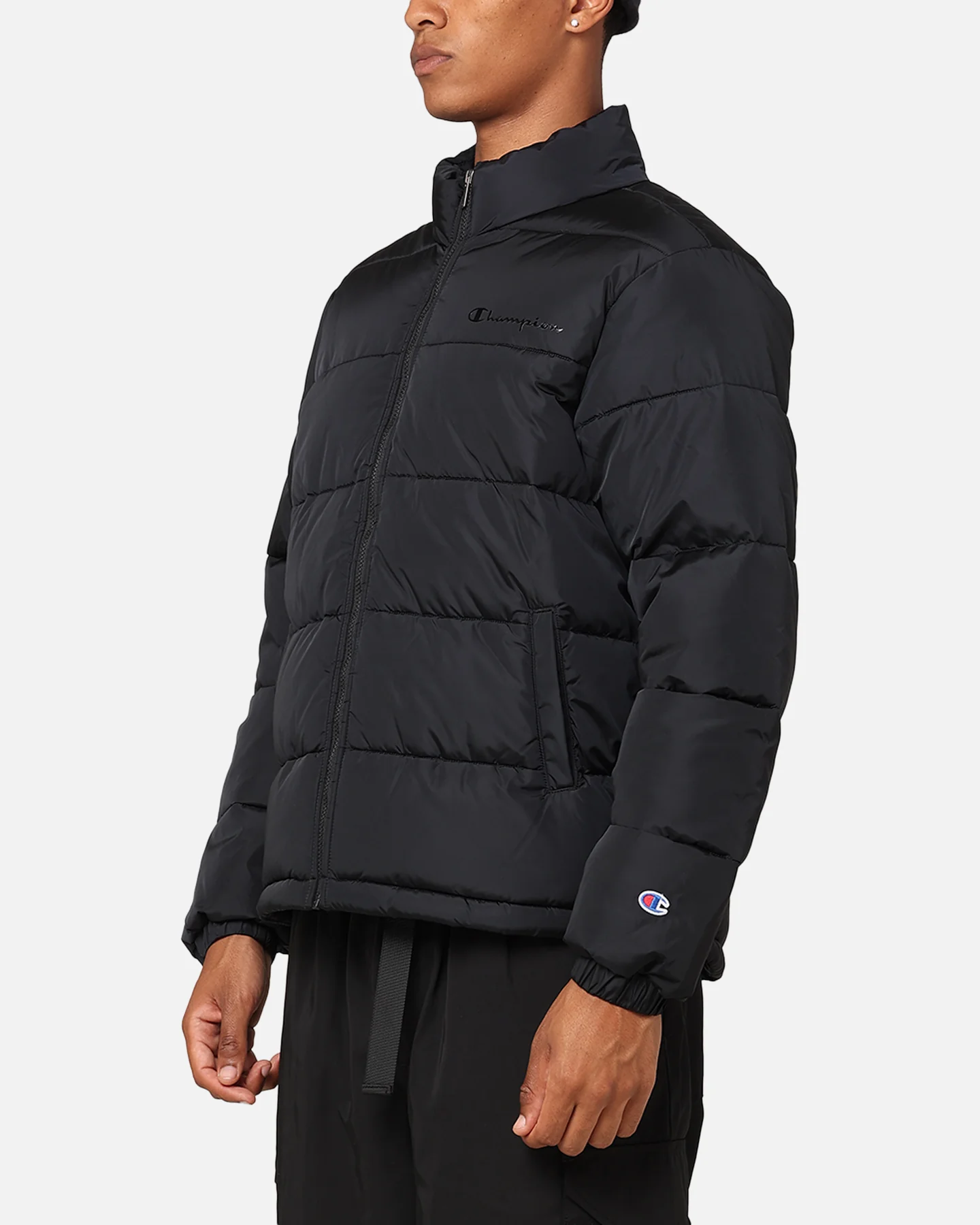 Champion Rochester Padded Puffer Black - Image 5
