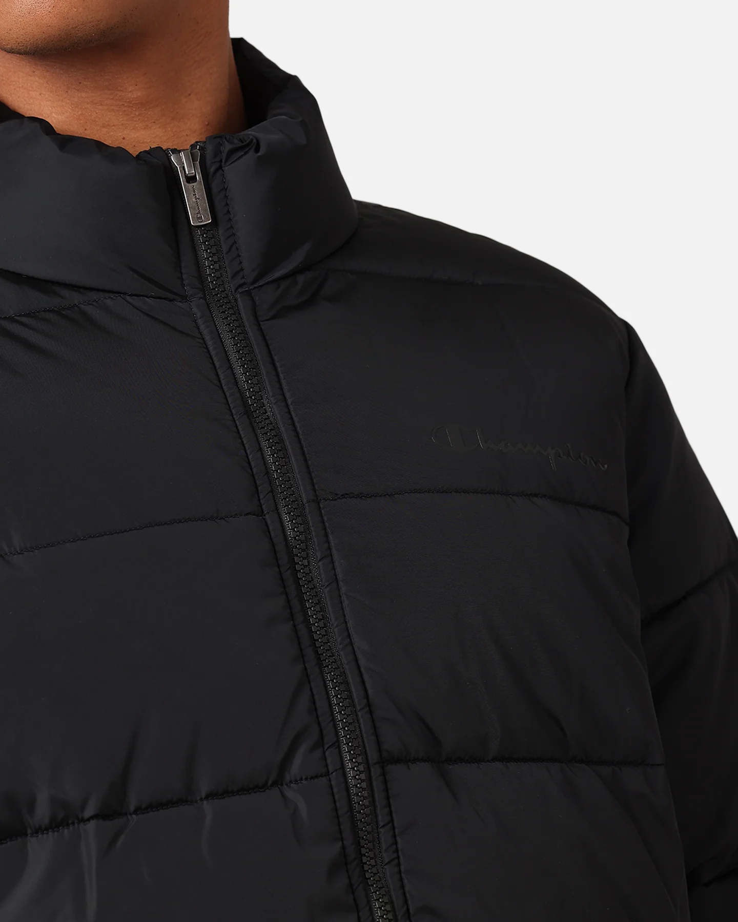 Champion Rochester Padded Puffer Black - Image 6