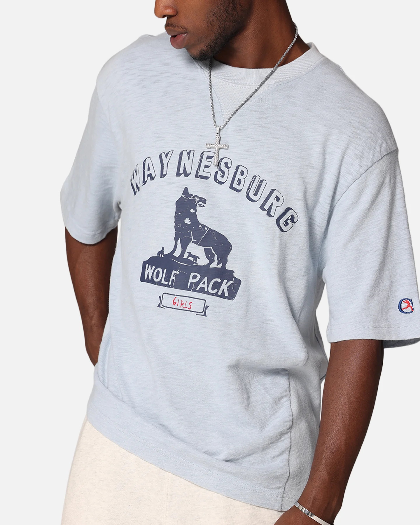 Champion RW Expansion T-Shirt Pale Blue - Image 6