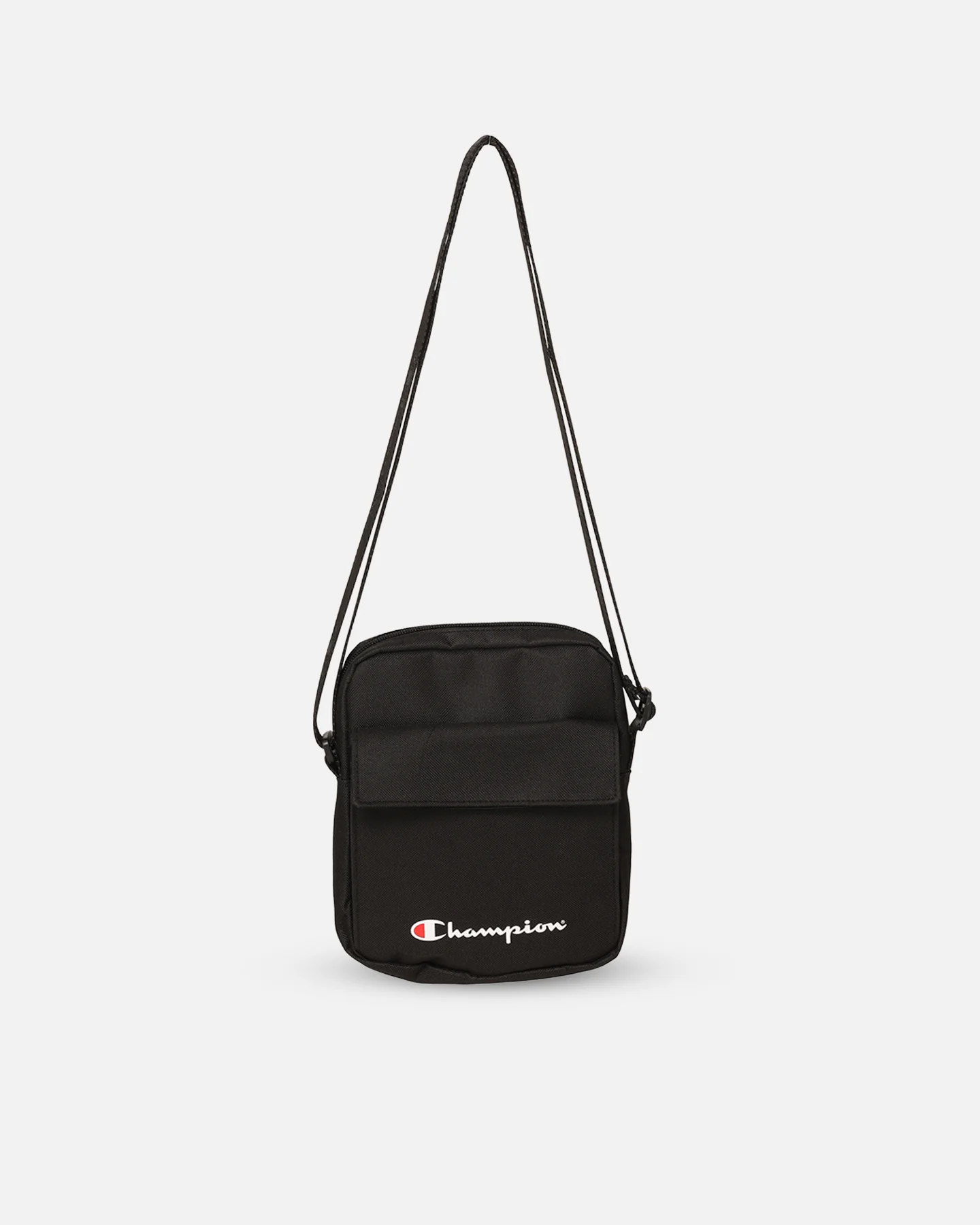 Champion Script Cross Body Bag Black - Image 4
