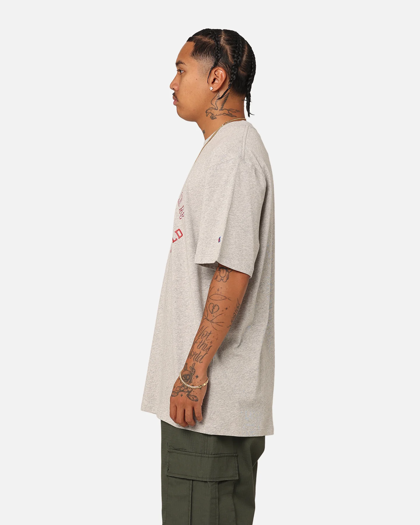 Champion Wing Graphic T-Shirt Rubis - Image 6