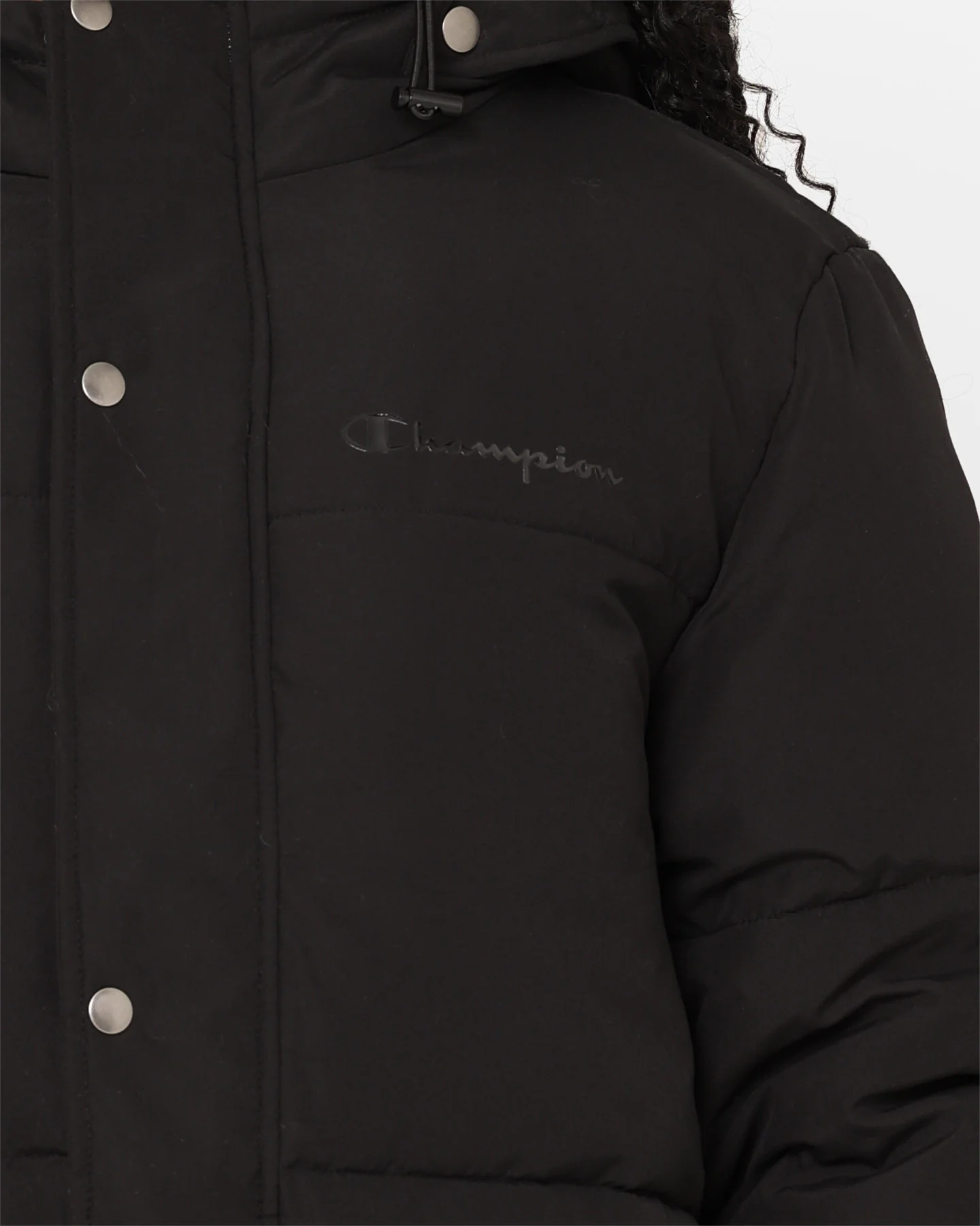 Champion Women's Rochester Puffer Jacket Black - Image 3