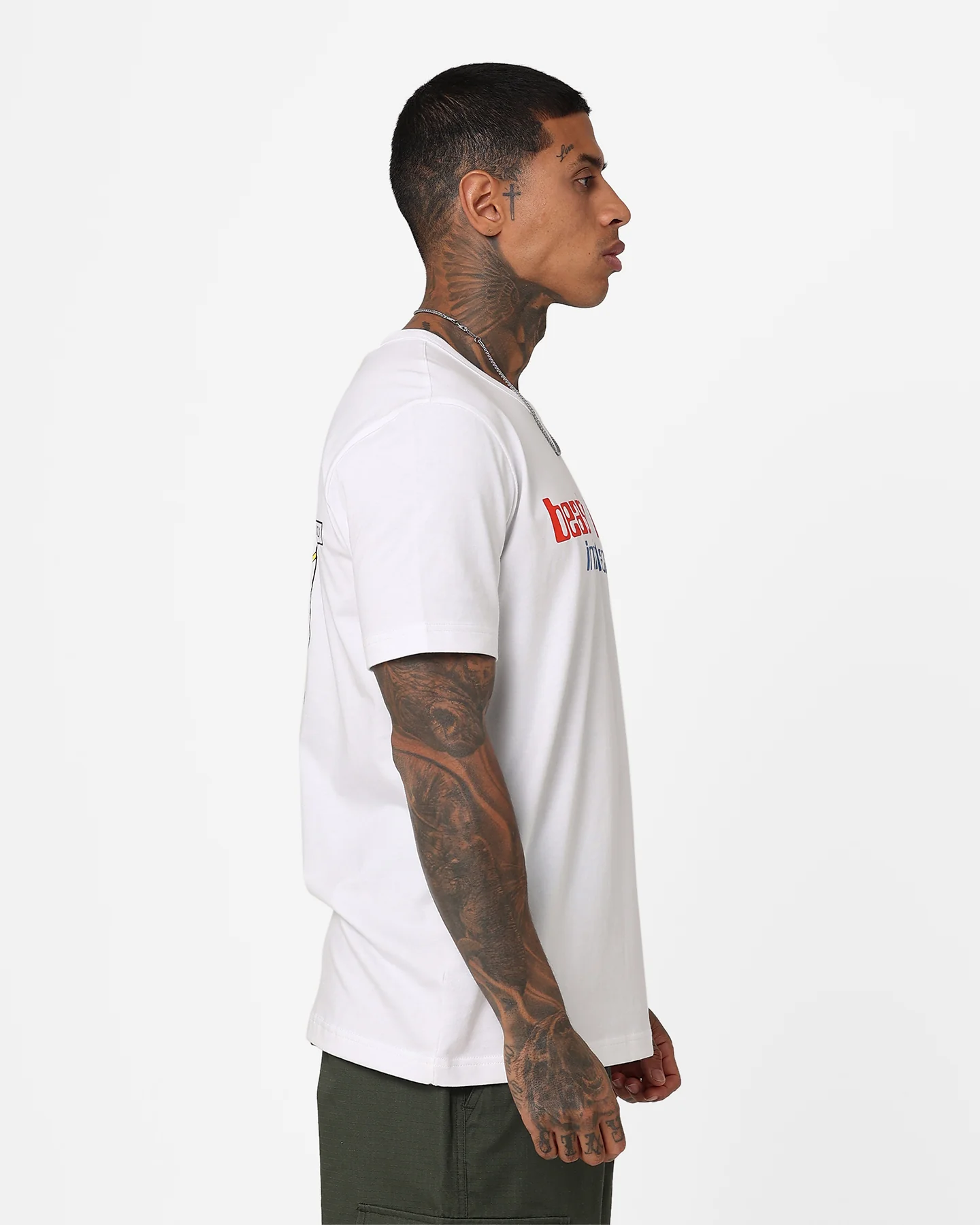 Champion X Beastie Boys Intergalactic T-Shirt White - Image 6
