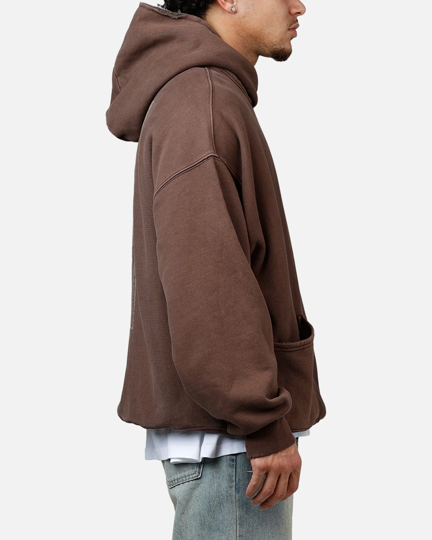 Champion XXL Hoodie Chocolate - Image 4