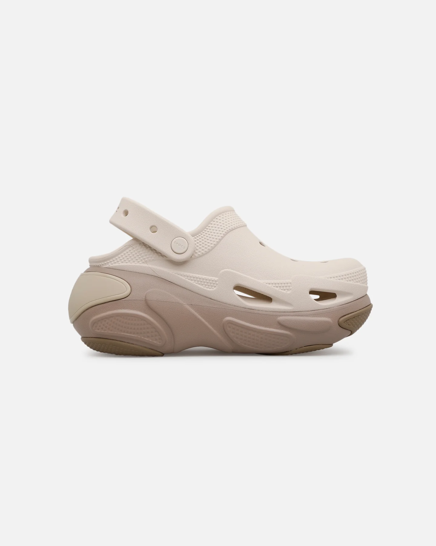 Crocs Bubble Crush Clog Taupe - Image 2
