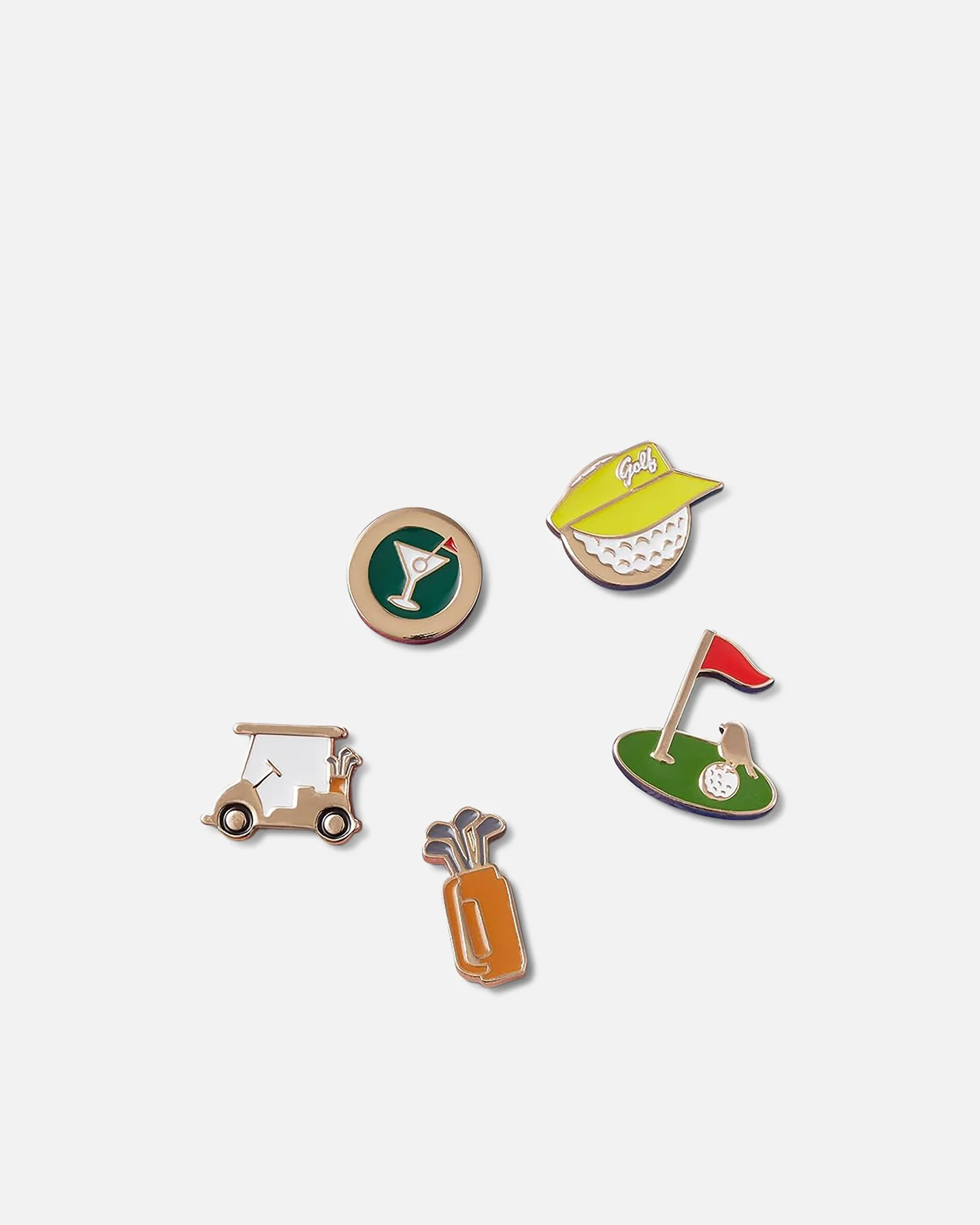 Crocs 19th Hole Jibbitz™ Charms 5 Pack Multi - Image 4