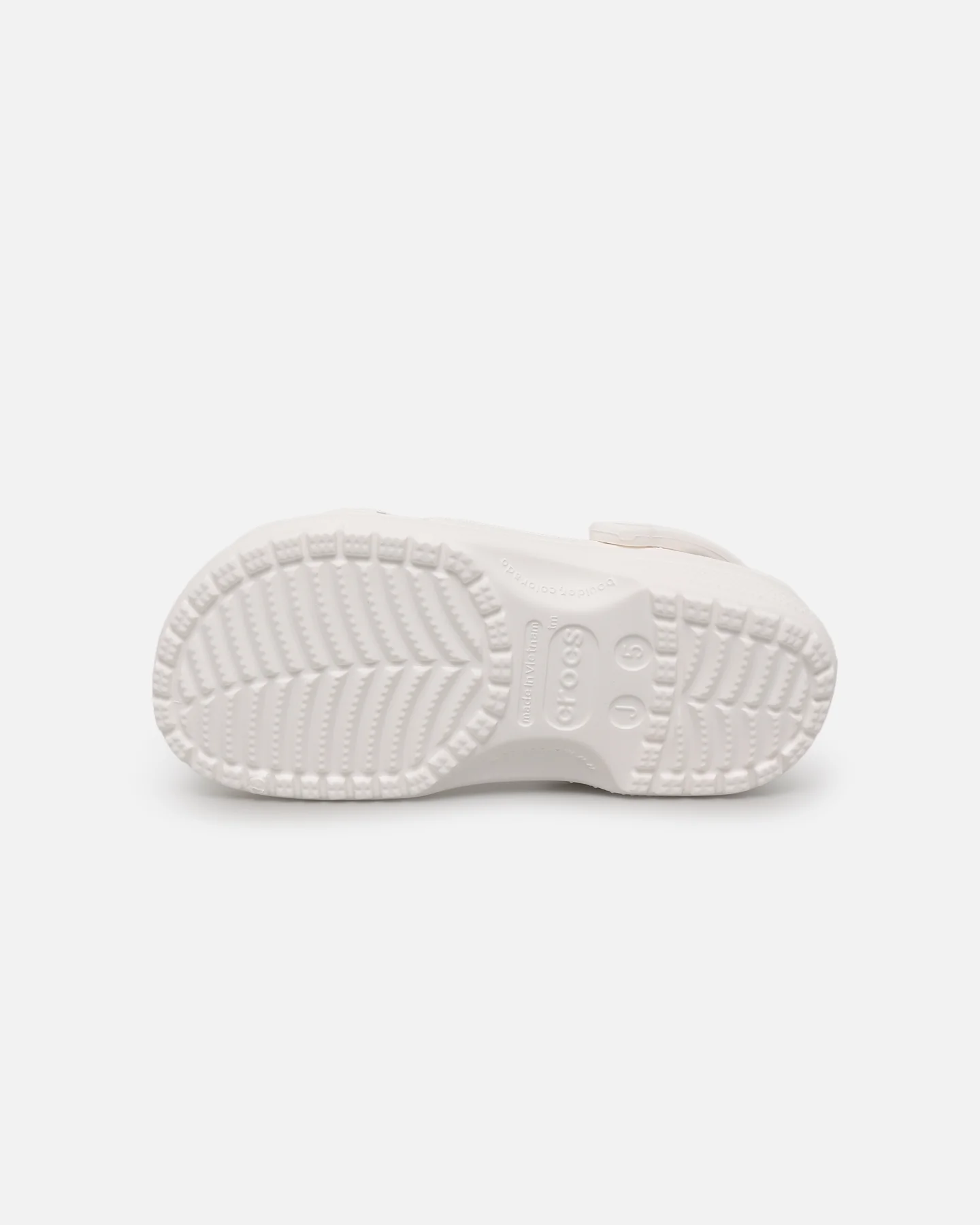 Crocs Kids' Classic Clog (GS) White - Image 5